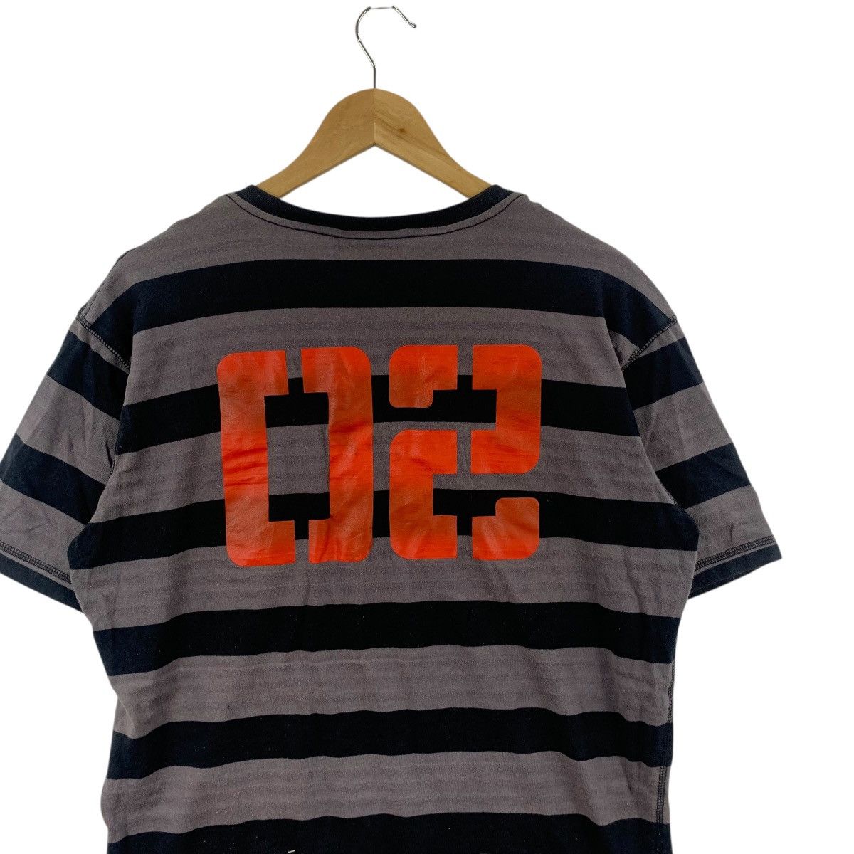 Other JAGTHUG JAG JEANS Collection Striped Tee Shirt Top V-Neck Size US XXL / EU 58 / 5 - 7 Thumbnail