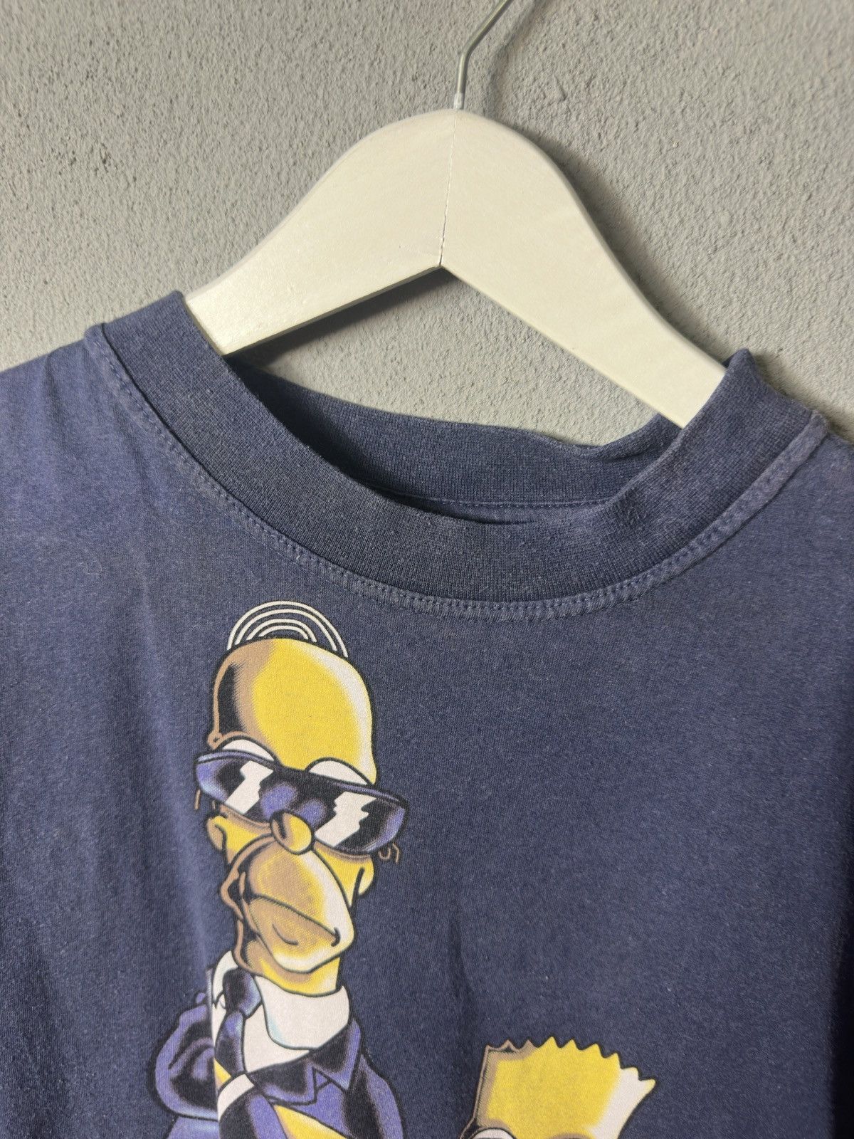 The Simpsons × Vintage vintage Homer and Bart Simpson FBI t shirt 2000 Size US M / EU 48-50 / 2 - 7 Thumbnail