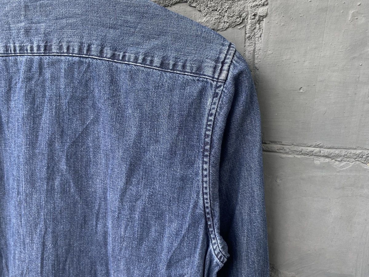 Uniqlo Uniqlo Denim Long Sleeve Shirt Single Pocket Size US XS / EU 42 / 0 - 7 Thumbnail