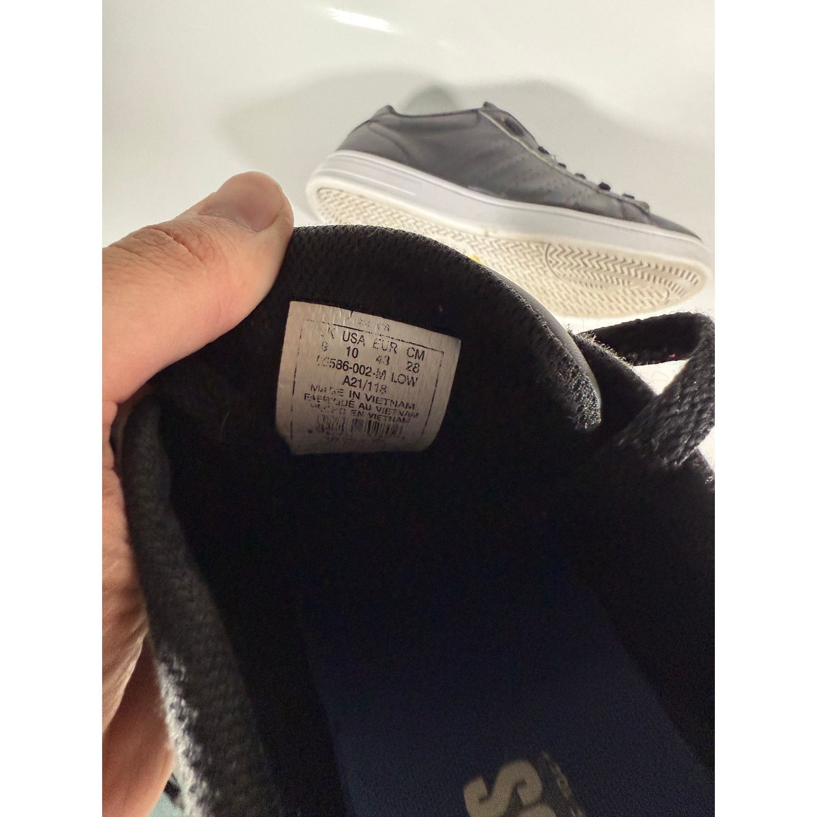 K-Swiss K-Swiss Court Pro II CMF Black Leather Low Top Men’s Size 10 Size US 8 / EU 41 - 6 Thumbnail