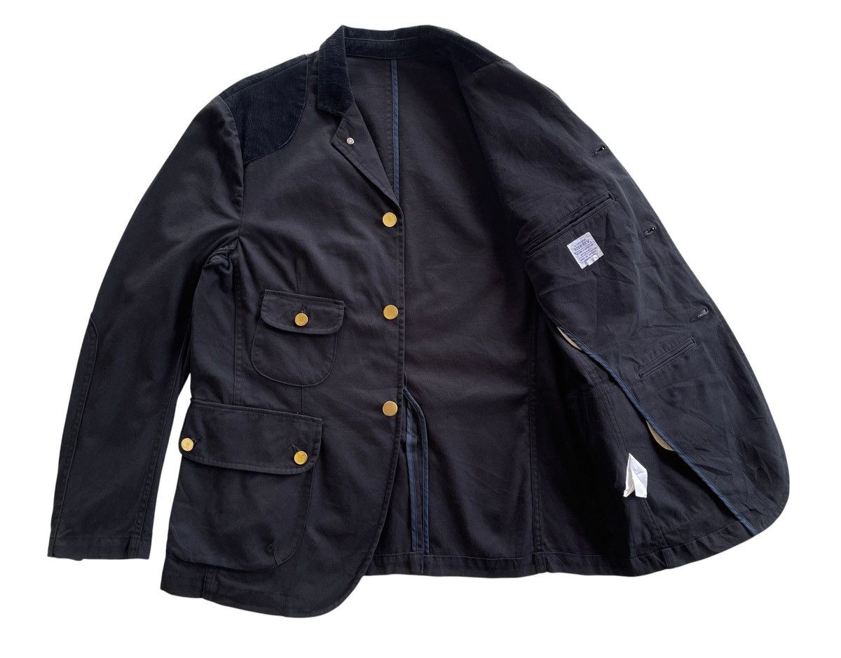 02DERIV. 02DERIV. Corduroy Trim Hunting Jacket Black Size US L / EU 52-54 / 3 - 4 Thumbnail