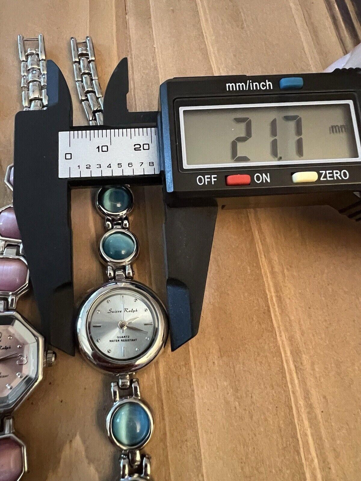 Designer 4 Vintage Ladies Watches New Batteries Working Size ONE SIZE - 7 Thumbnail