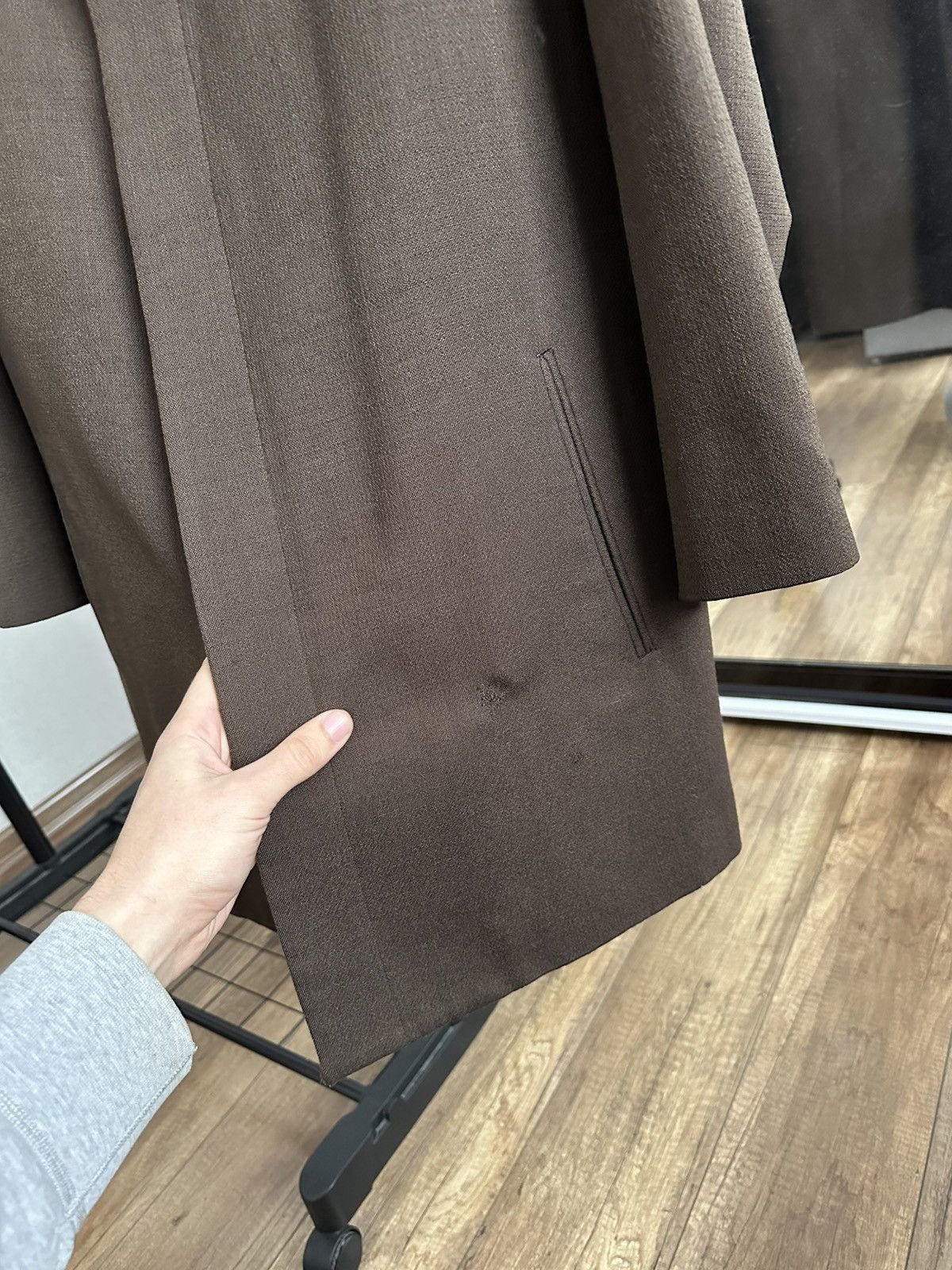 Yohji Yamamoto Yohji Yamamoto Pour Homme Vintage Wool Coat Jacket 90s Size US S / EU 44-46 / 1 - 16 Thumbnail