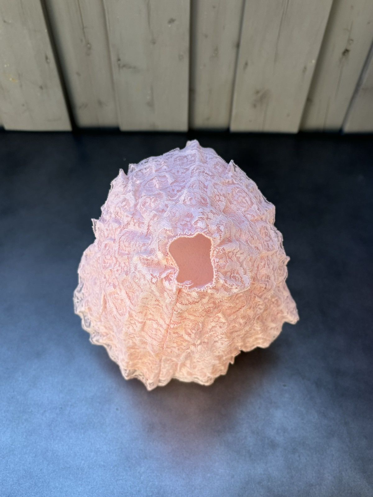 Vintage 1920s Lace Sun Hat 1930s Sheer Bucket Hat 1900s Cloche Mesh Size ONE SIZE - 14 Thumbnail