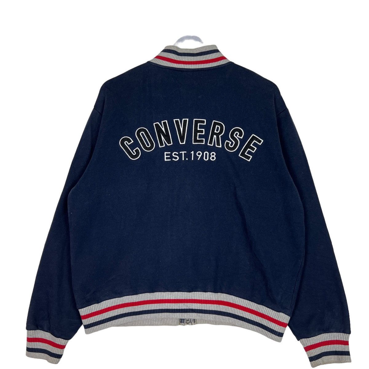 Japanese Brand 🔥 VINTAGE CONVERSE ALL STAR SWEATER Size US M / EU 48-50 / 2 - 1 Thumbnail