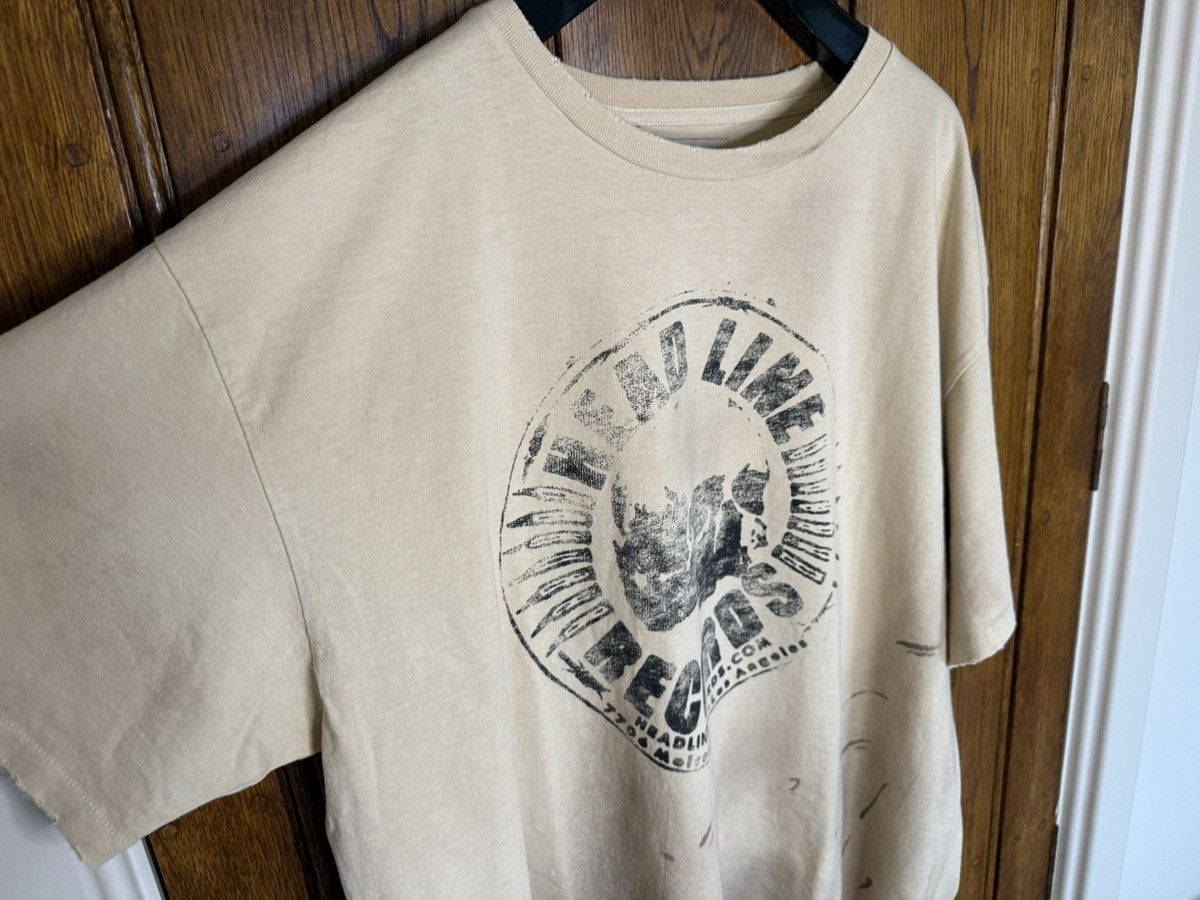 Gallery Dept. Gallery Dept logo head line records distressed t shiet XL Size US XL / EU 56 / 4 - 8 Thumbnail
