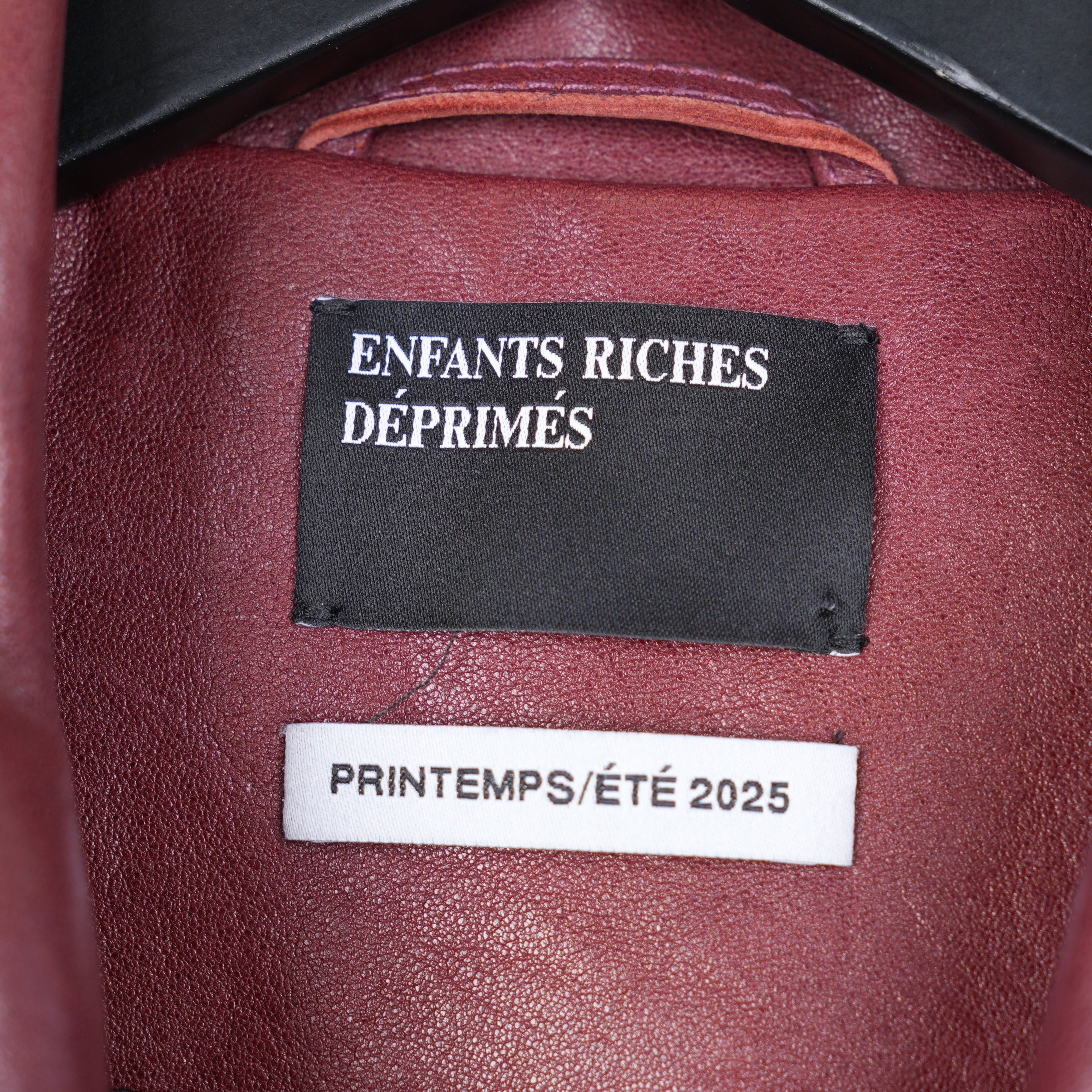 Enfants Riches Deprimes ERD PRINCIPE DE L'AMOUR RED LEATHER JACKET Size US XXL / EU 58 / 5 - 4 Thumbnail