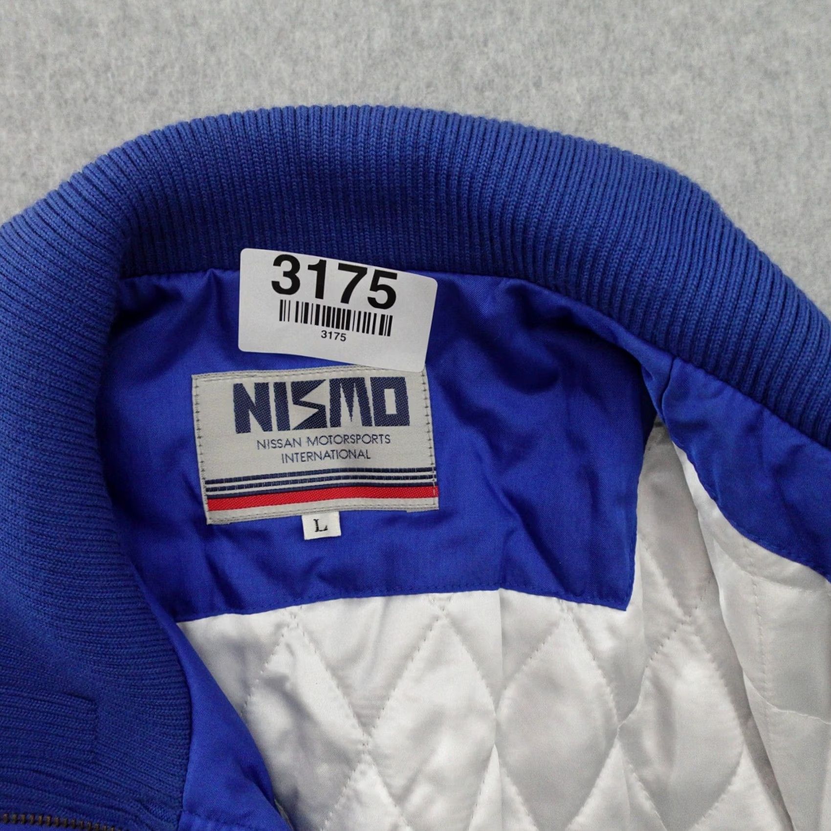 Vintage NISMO Nissan Nylon Jacket L Blue Bomber Jacket Men's Clothing Vintage 90s Motorsports Size US L / EU 52-54 / 3 - 4 Thumbnail