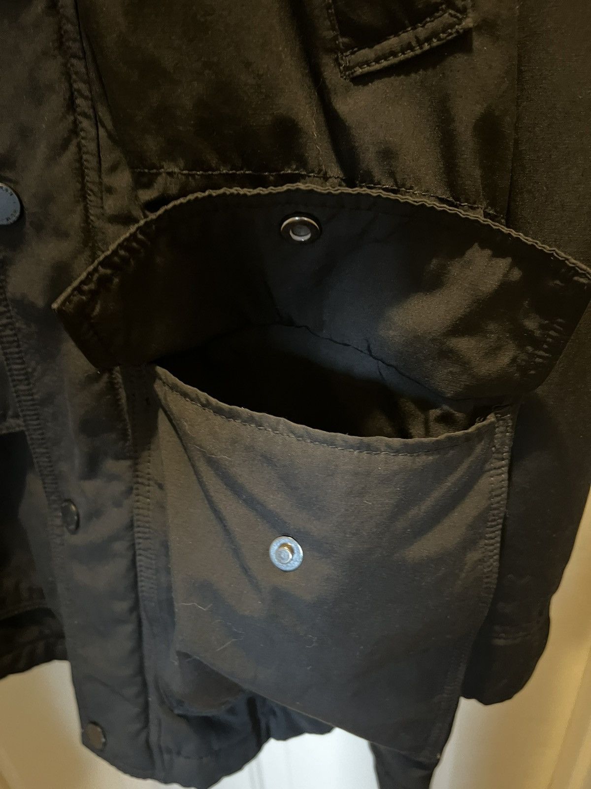 H&M Black Parka heavy coat Size US S / EU 44-46 / 1 - 6 Thumbnail