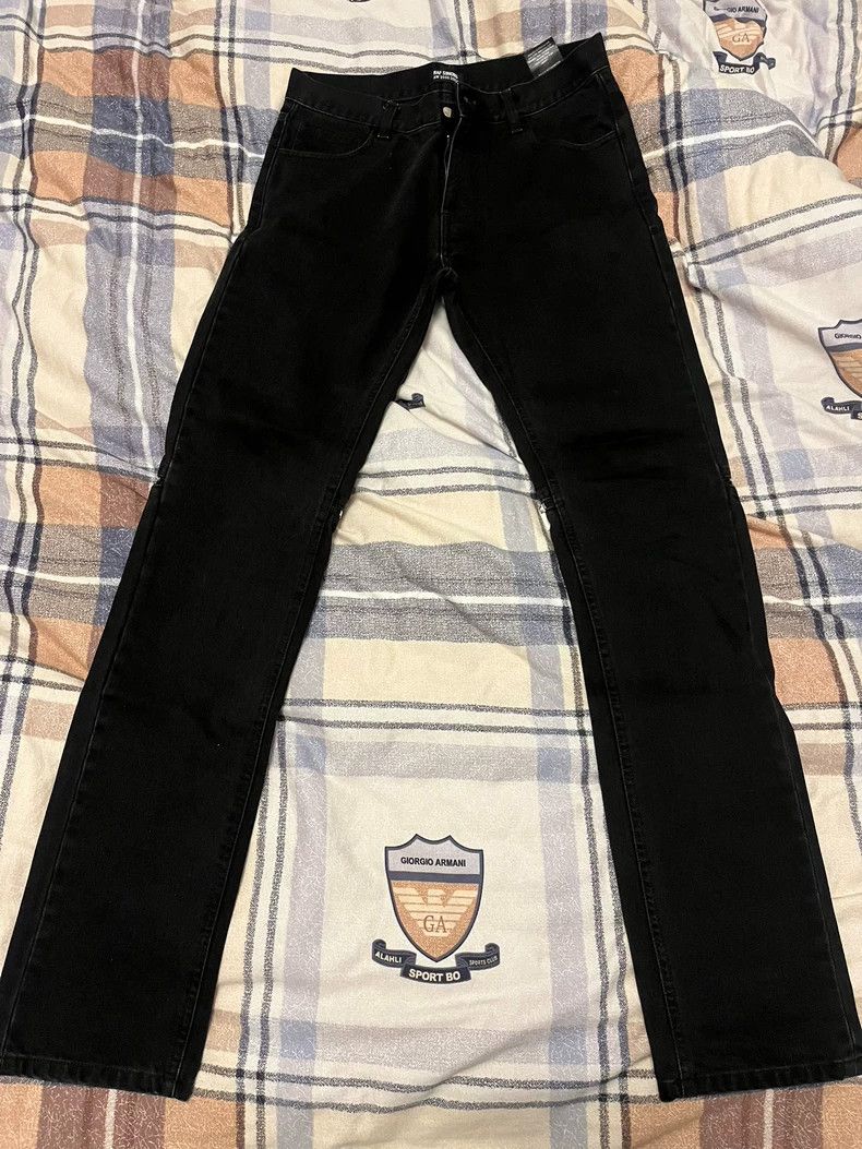 RAFSIMONS 20AW DESTROYED DENIM PANTS RAF SIMONS SS20 SLIM FIT