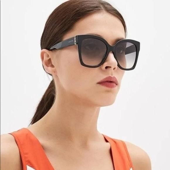 Gucci Authentic GUCCI New. GG0459S 001 Rounded Square  display picture 3
