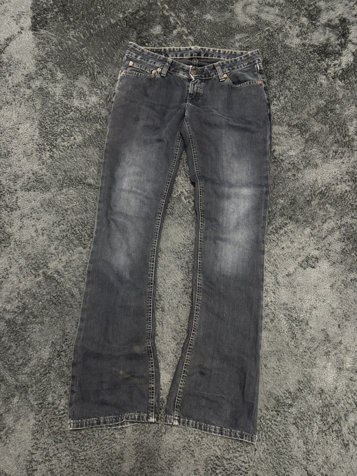 Levi's Vintage Clothing Vintage Levis Washed Distressed Flared Denim Jeans Size 29" - 1 Thumbnail