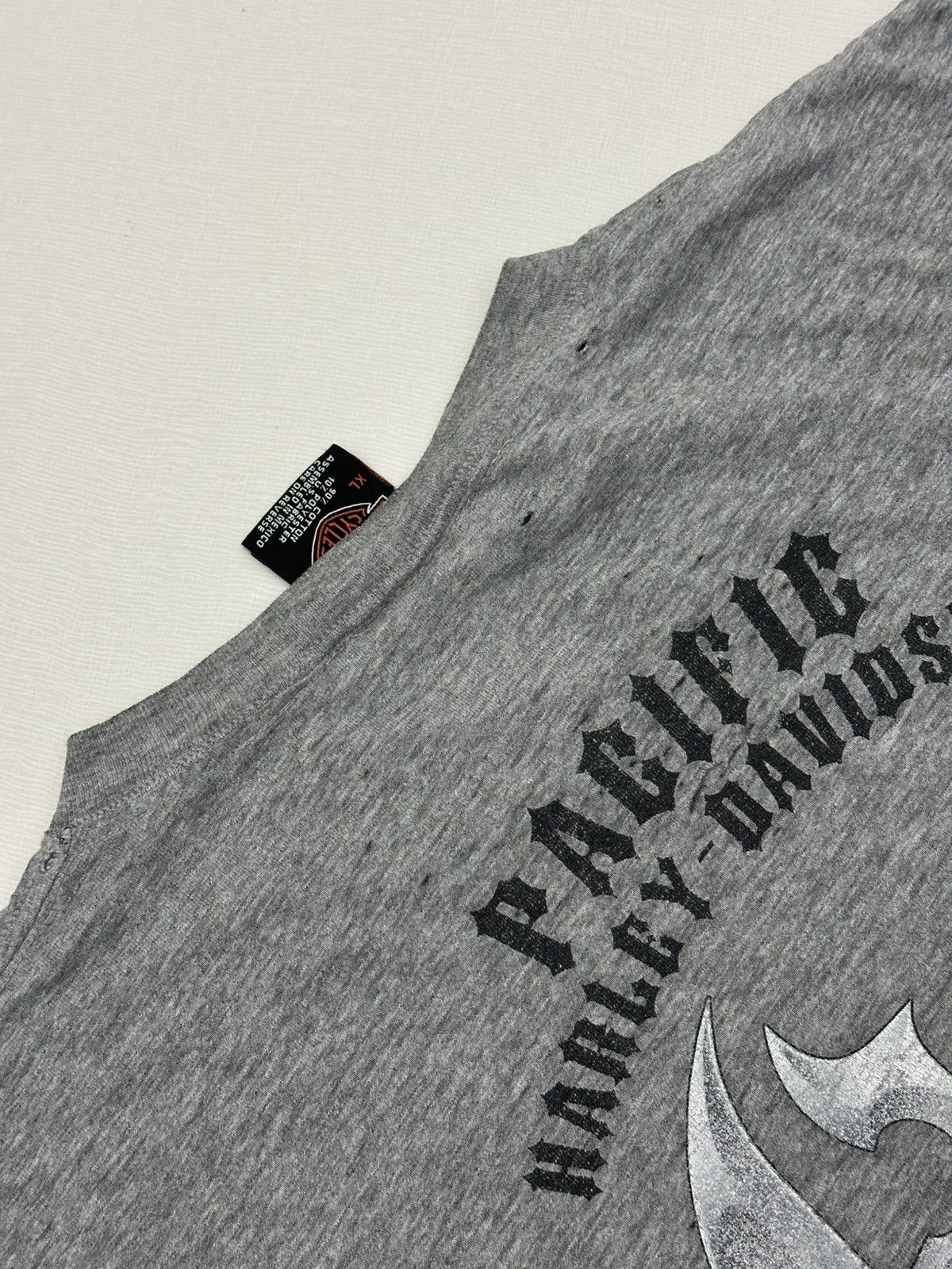 Harley Davidson Vintage ‘04 Harley Davidson Flame Pocket Tee Honolulu Hawaii Size US XL / EU 56 / 4 - 9 Thumbnail