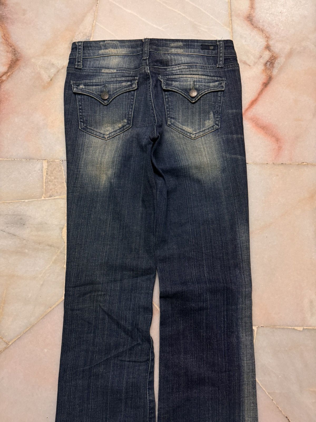 Vintage VINTAGE 2000s BELL BOTTOM FLARE RARE FADED Size US 27 - 16 Thumbnail