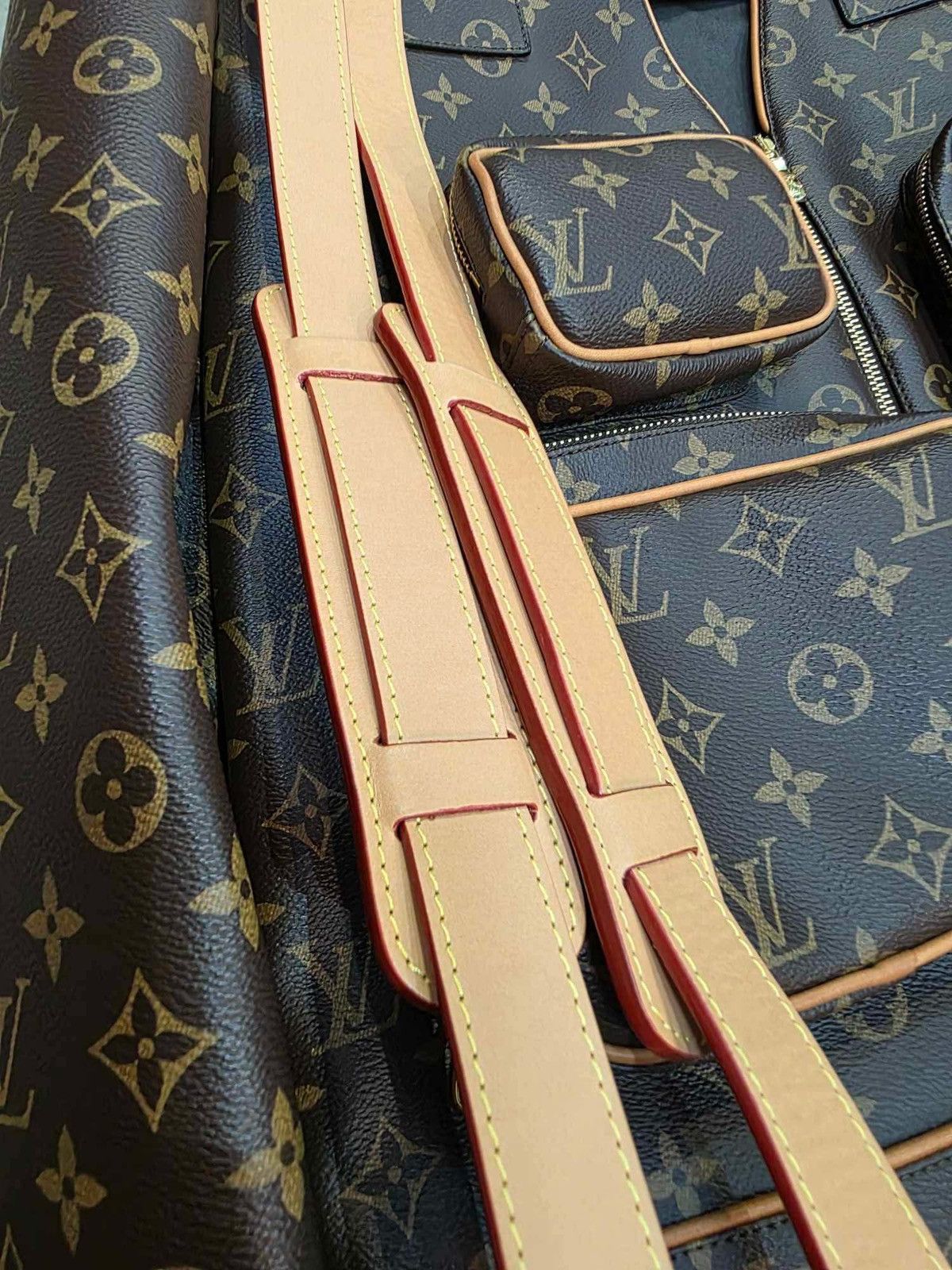 Louis Vuitton × Virgil Abloh NEW Louis Vuitton - Virgil Abloh - Admiral Leather Jacket Size US S / EU 44-46 / 1 - 4 Thumbnail