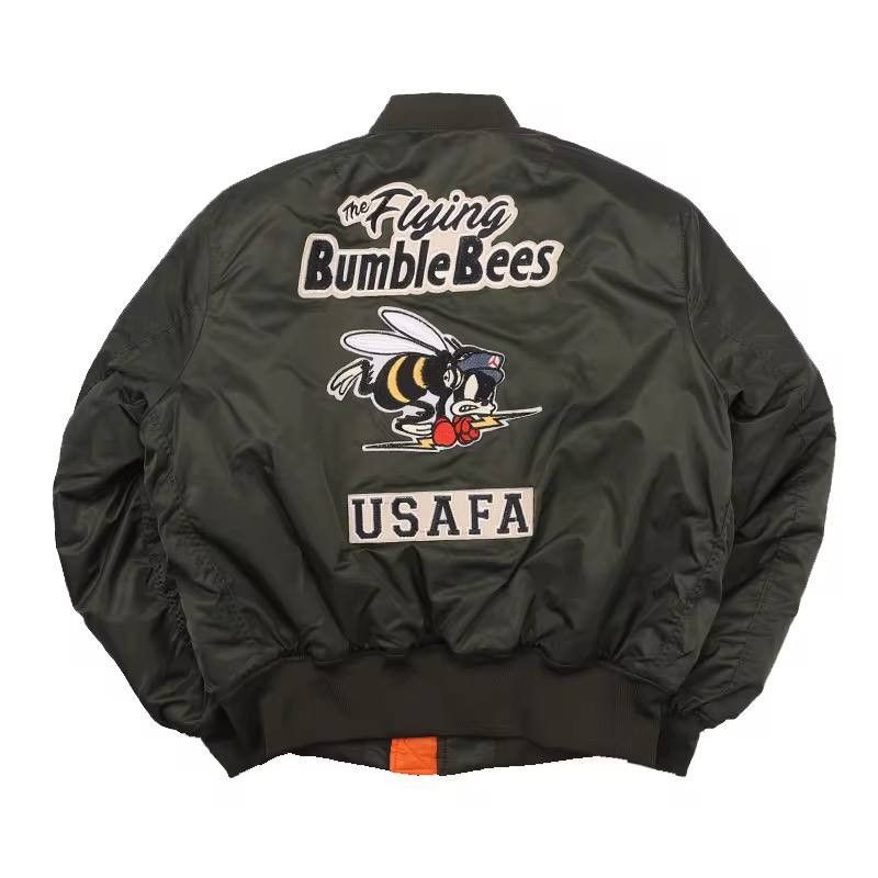 Japanese Brand × Vintage vintage USAFA embroidered bomber. Size US XL / EU 56 / 4 - 2 Thumbnail