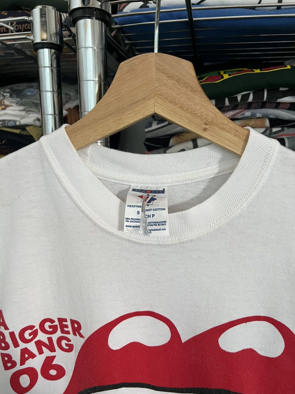 The Rolling Stones 2006 A Bigger Bang Tongue Tour Band Tee Size US S / EU 44-46 / 1 - 3 Thumbnail