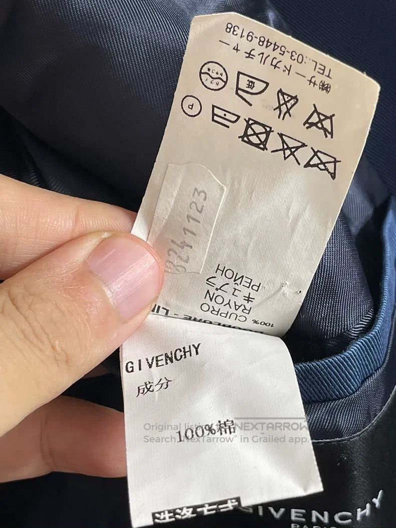 Givenchy Givenchy Suit Jacket Size 48 Size US M / EU 48-50 / 2 - 7 Thumbnail