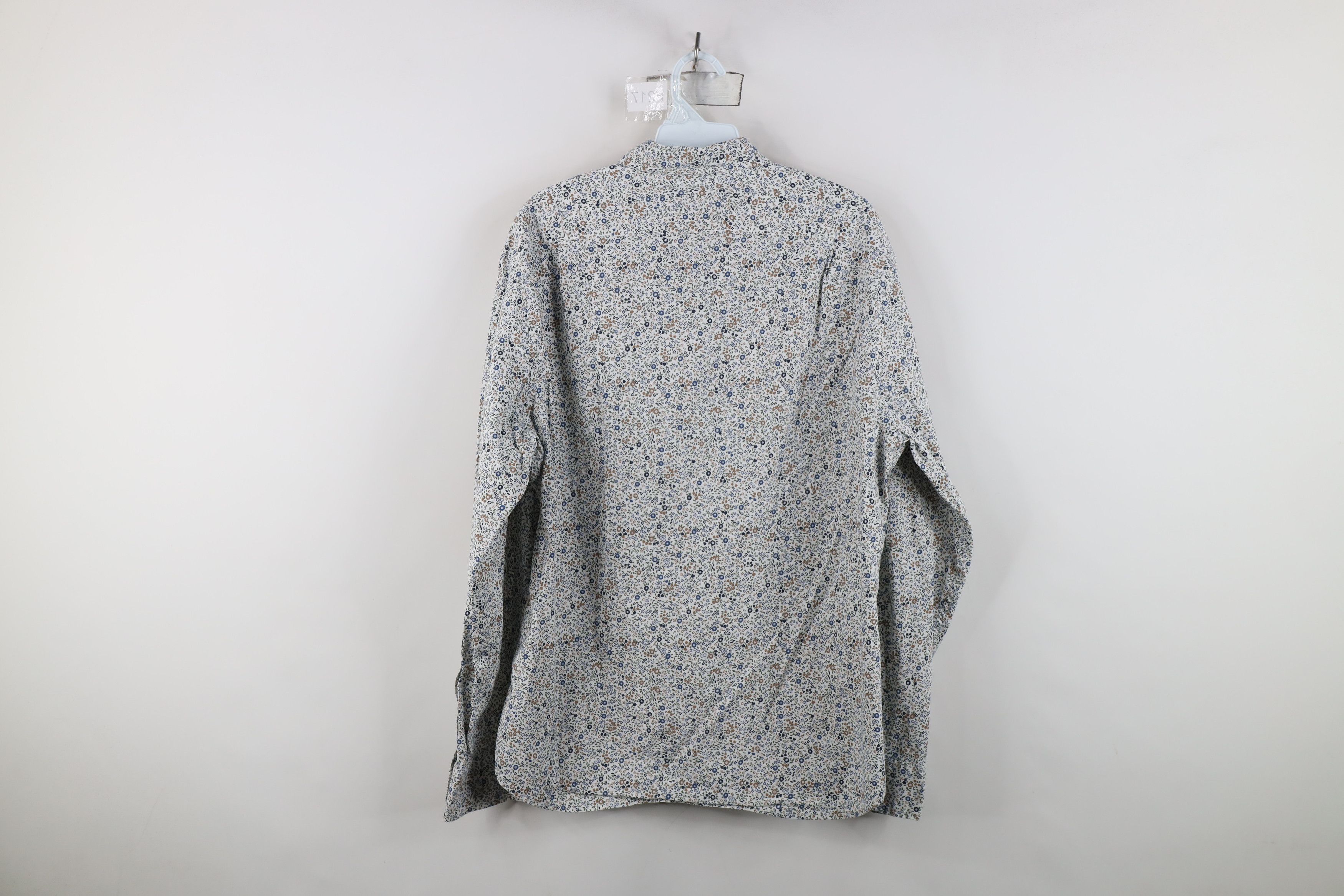 J.Crew J Crew Flex Washed Flower All Over Print Button Down Shirt Size US L / EU 52-54 / 3 - 8 Thumbnail