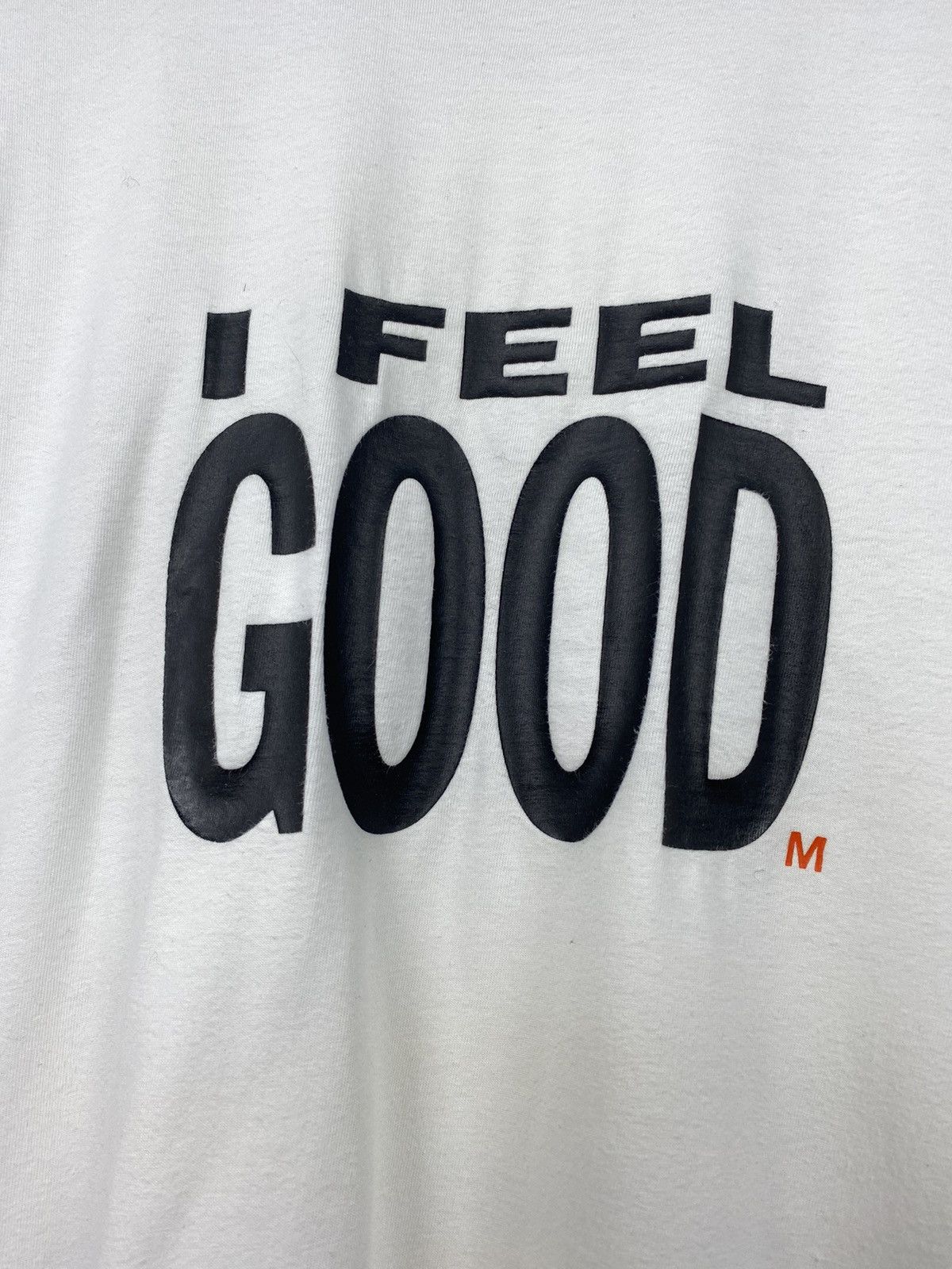 Vintage Vintage 90s I Feel Good T Shirt Tee Y2K Porn Star Size US L / EU 52-54 / 3 - 3 Thumbnail