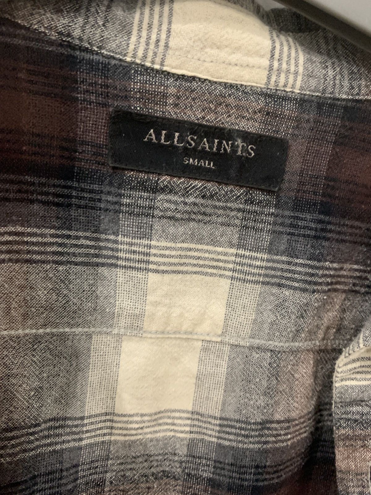 Allsaints Allsaints flannel shirt Size US S / EU 44-46 / 1 - 2 Thumbnail