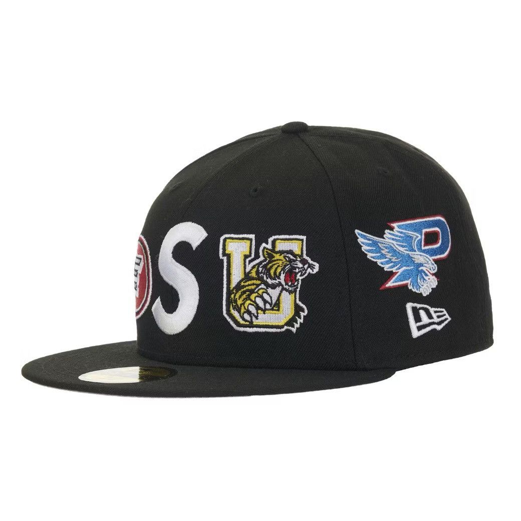 New Era × Supreme Supreme Reaper S Logo New Era Fitted Hat camo