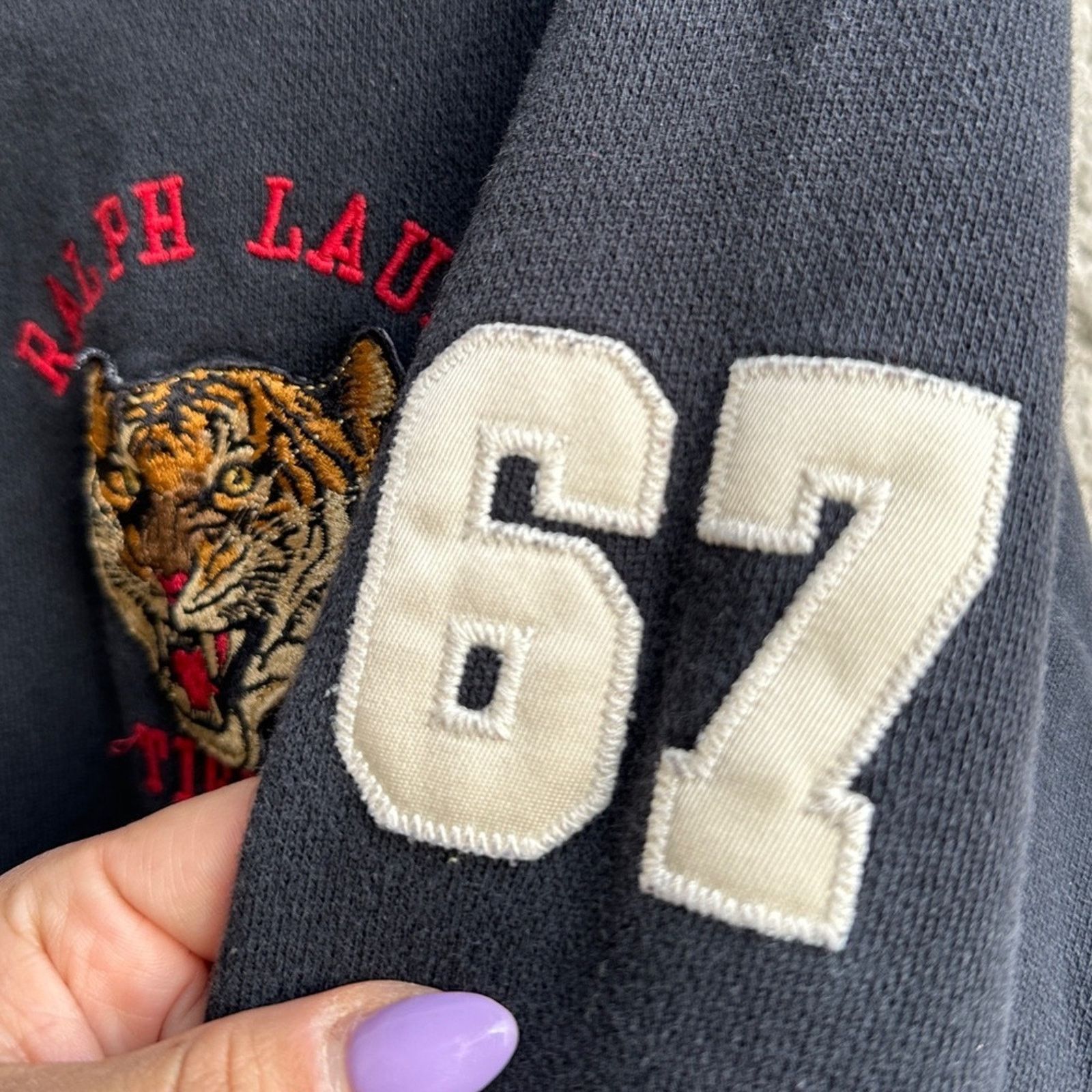 Polo Ralph Lauren Vintage RALPH LAUREN POLO Sport Varsity Jacket RL 90s Patch Size US L / EU 52-54 / 3 - 12 Thumbnail