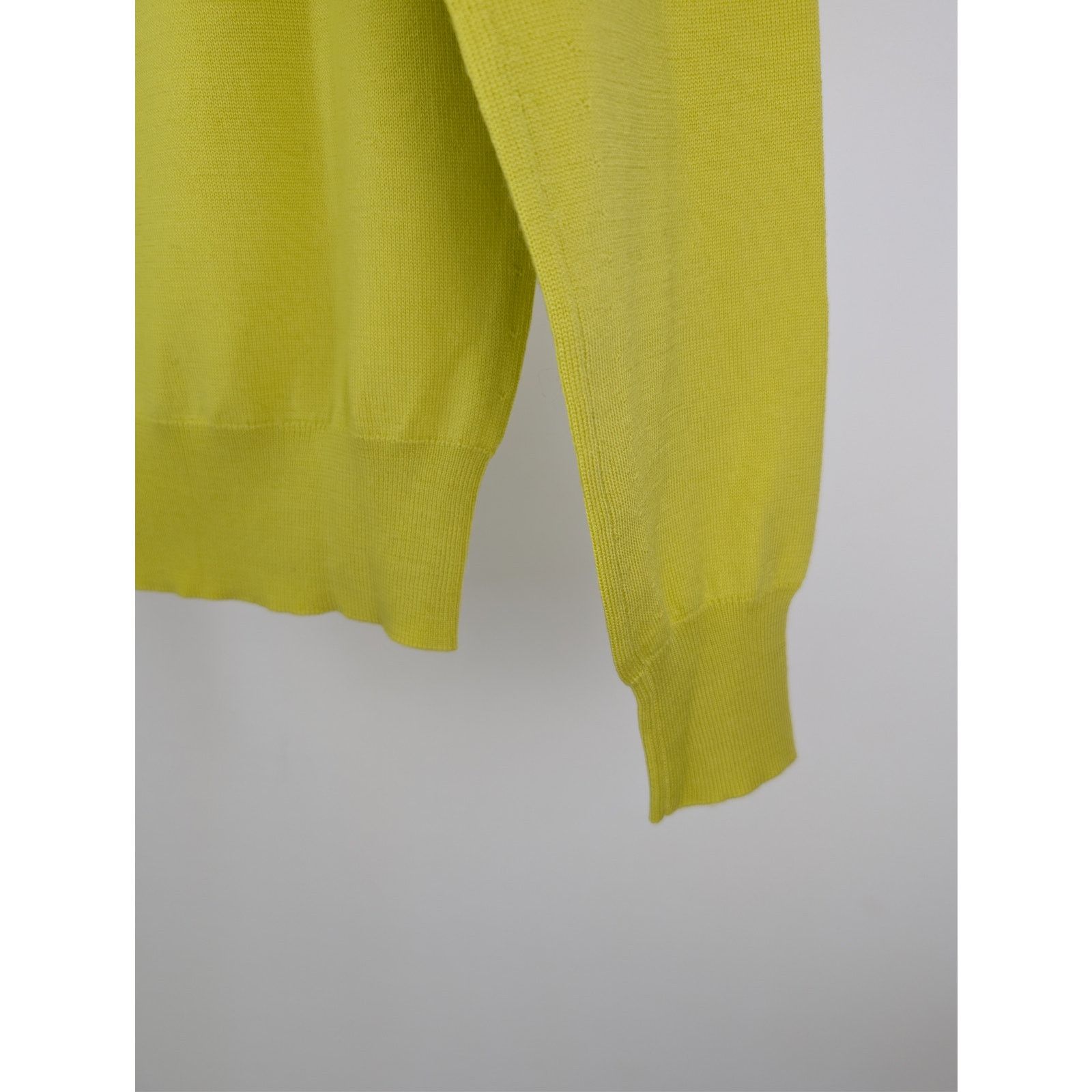 Tom Ford o1rshd1 V-Neck Knitwear Crewneck Sweatshirt Sweater Yellow Size US M / EU 48-50 / 2 - 13 Thumbnail