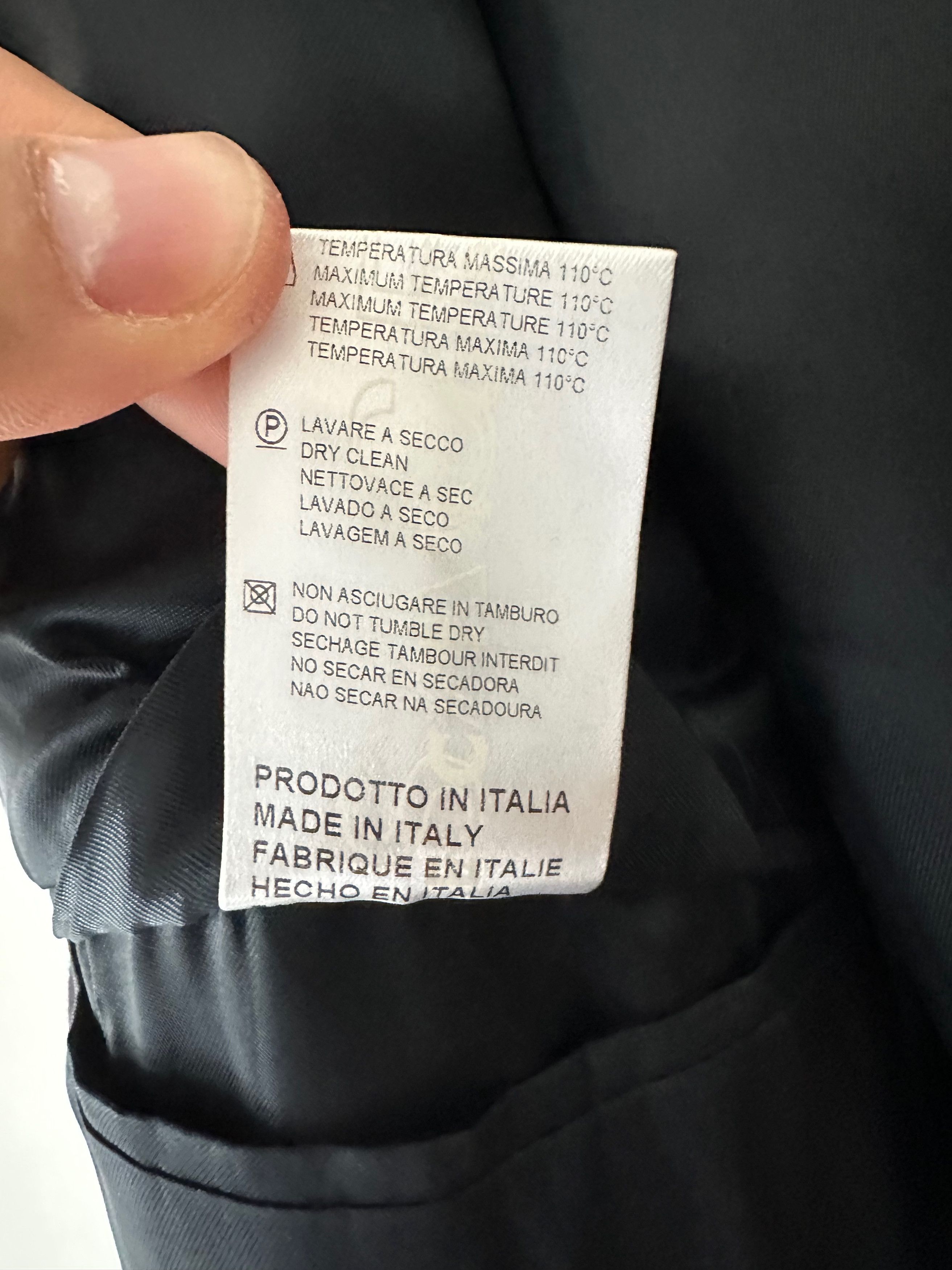 Versace VERSACE collection wool cashmere single breasted coat Size US L / EU 52-54 / 3 - 11 Thumbnail