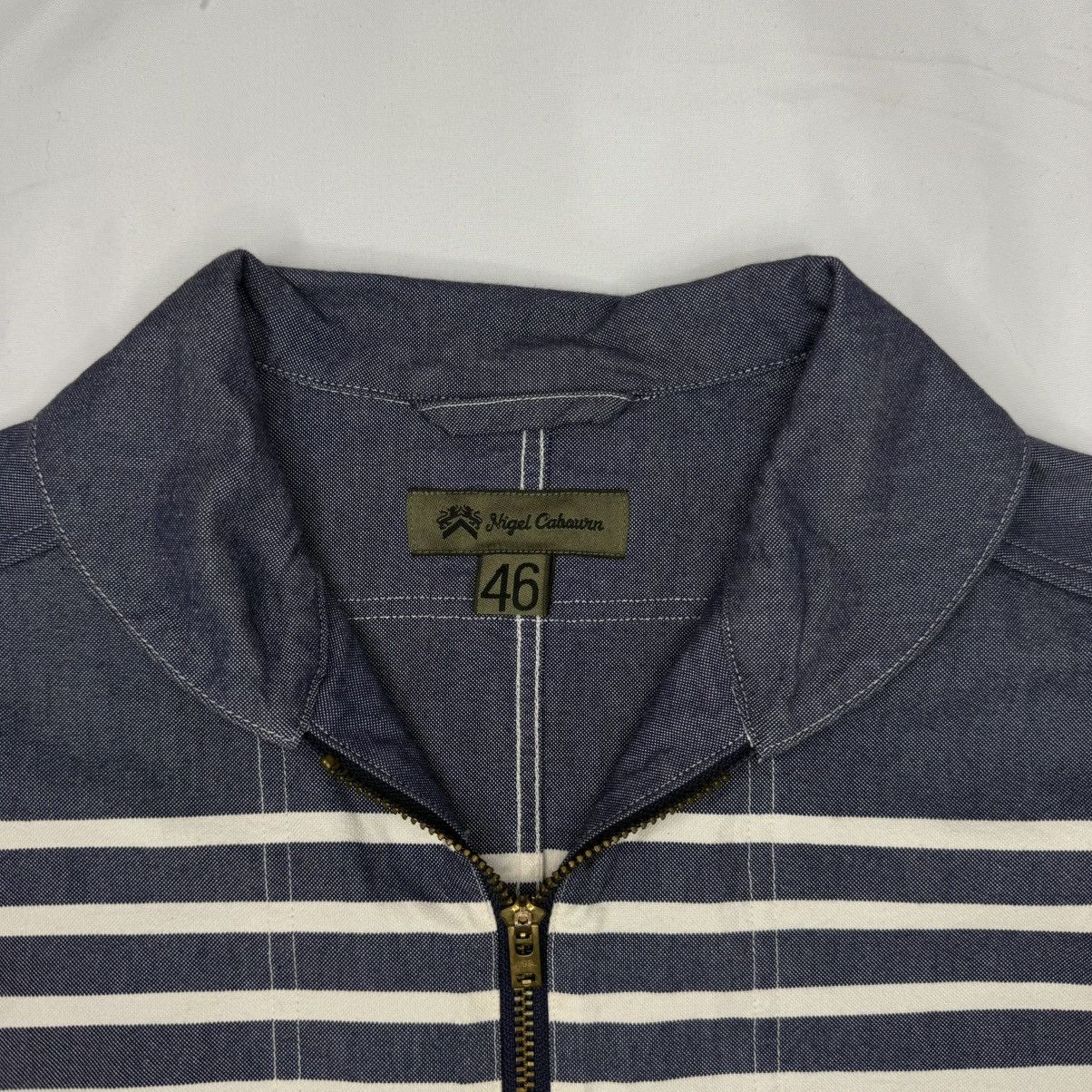 Nigel Cabourn Nigel Cabourn Half Zip Boarder Jacket Size US M / EU 48-50 / 2 - 5 Thumbnail