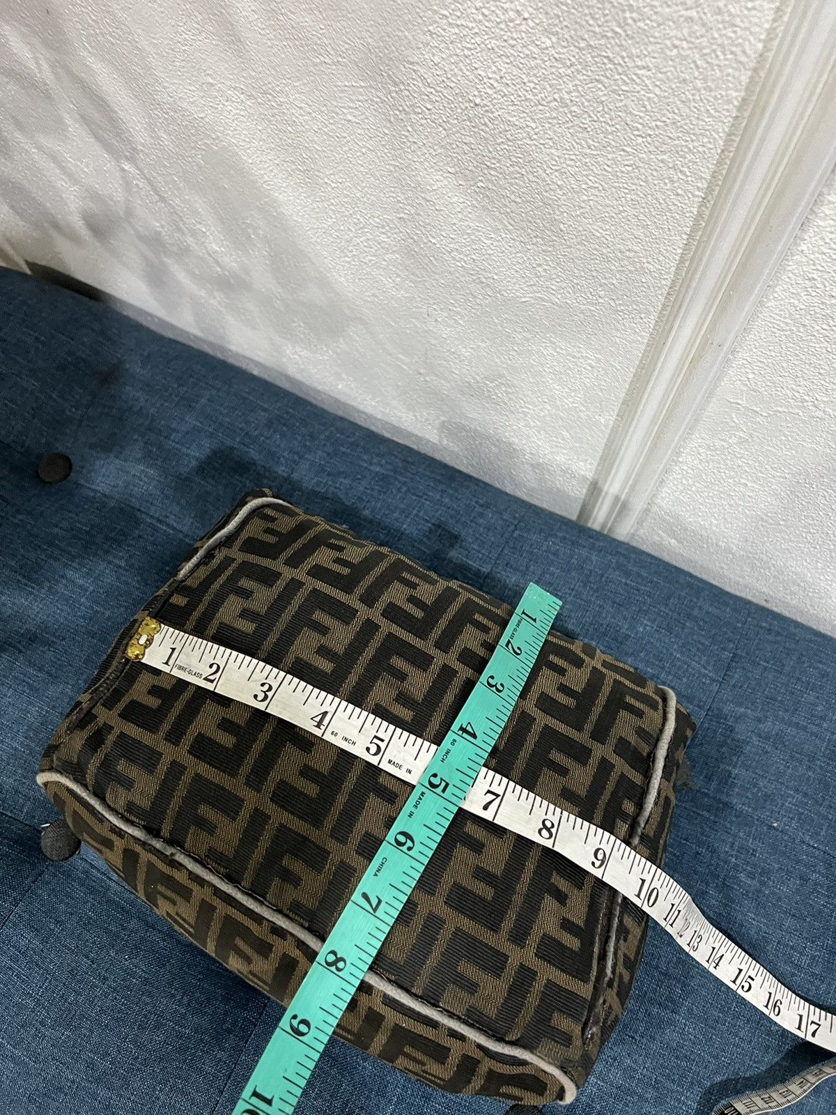 Fendi × Vintage VINTAGE FENDI ZUCCA VANITY CASE BAG Size ONE SIZE - 17 Thumbnail