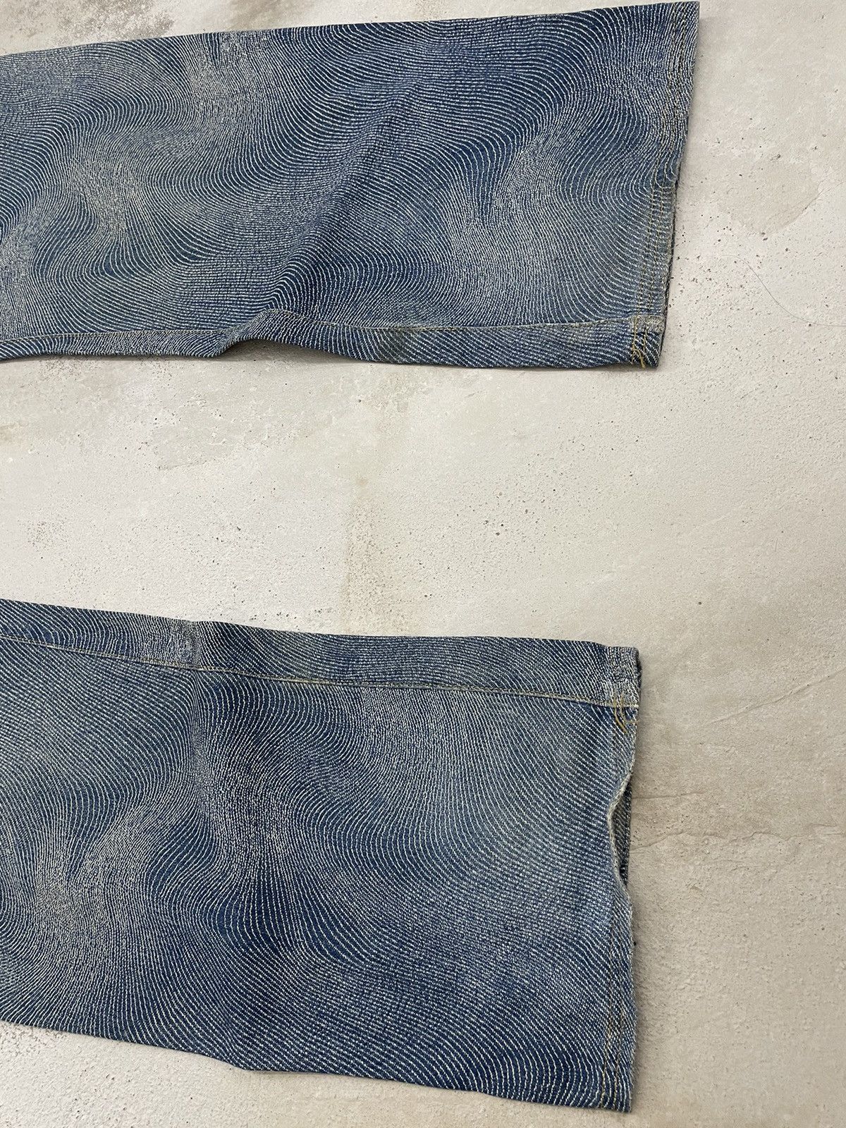 GOSTAR DE FUGA Japan Semantic Rare Style Distress Denim (A11) Size US 36 / EU 52 - 13 Thumbnail