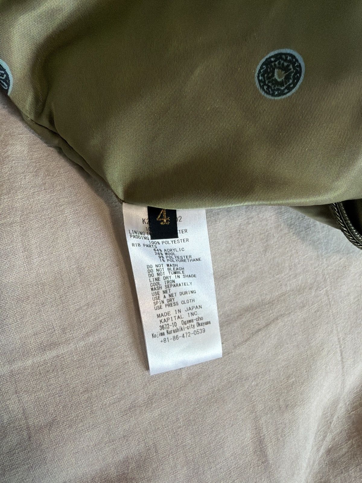 Kapital Kapital Pillow Jacket Blue Eyes Size US XL / EU 56 / 4 - 3 Thumbnail