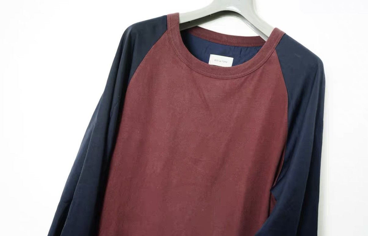 Bed j.w. Ford Bed J.W. Ford Double Layer Distressed Hem Raglan 3/4 Sleeve Size US S / EU 44-46 / 1 - 3 Thumbnail