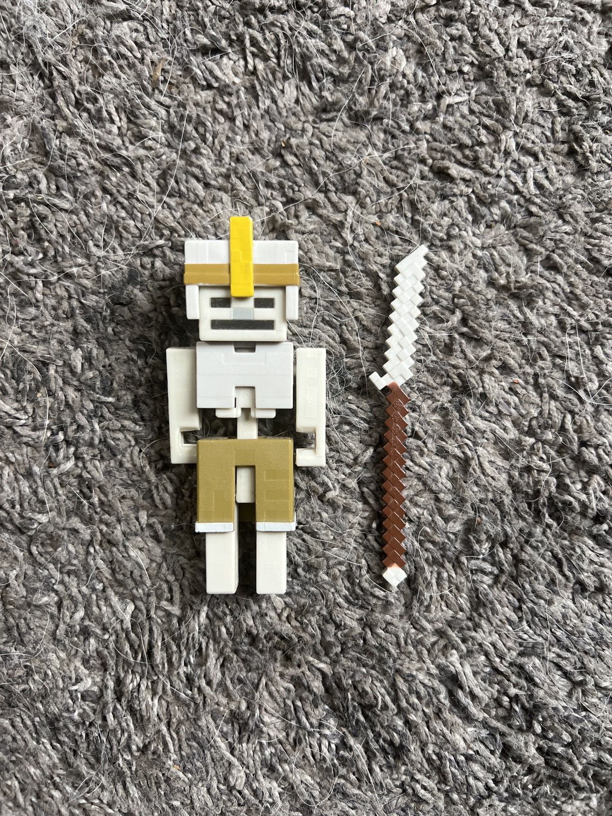 Hypebeast Mattel Minecraft Dungeons Skeleton Vanguard Figure Size ONE SIZE - 1 Thumbnail