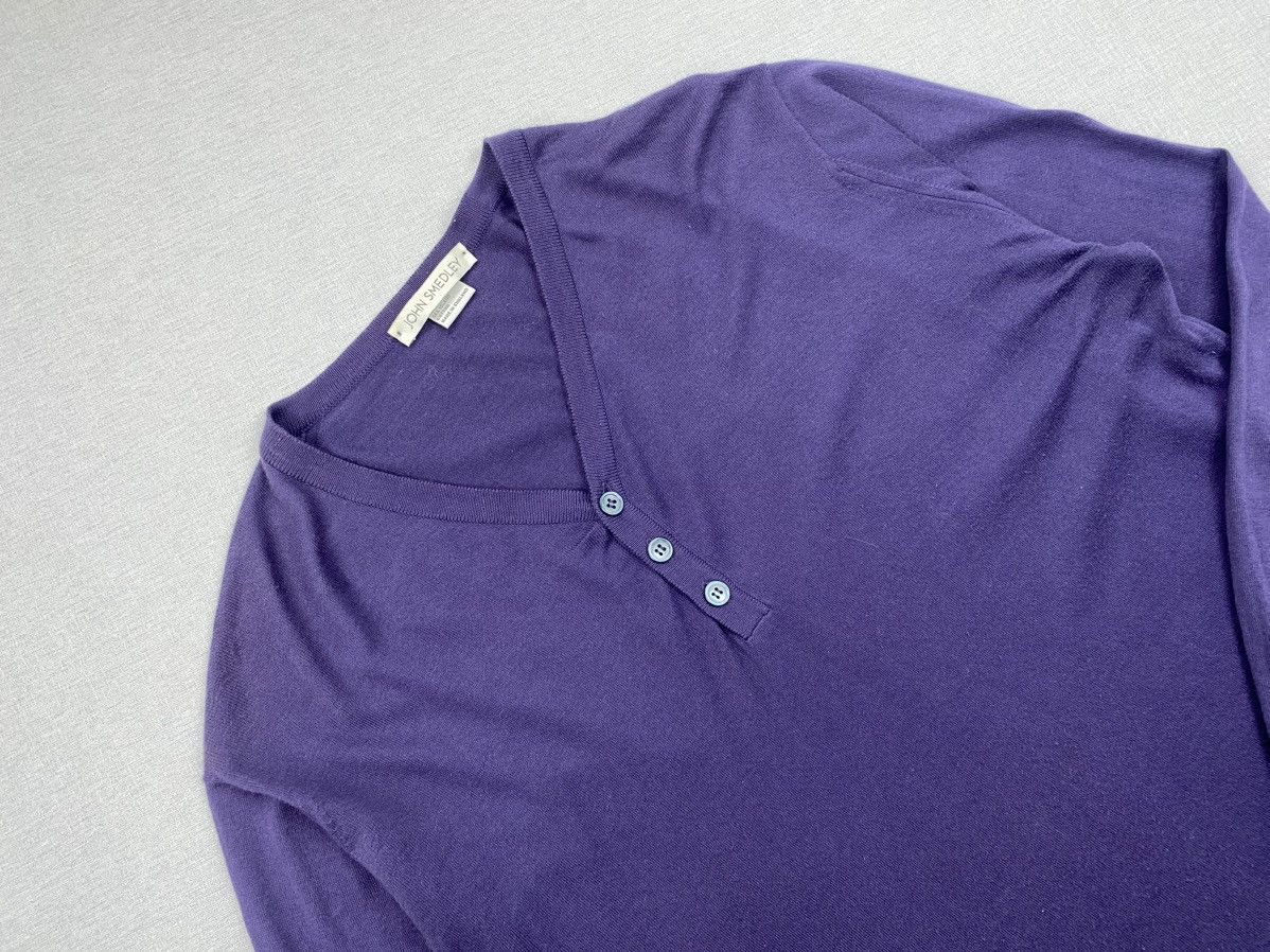 John Smedley Men’s John Smedlay V-Neck Sweater size L Size US L / EU 52-54 / 3 - 3 Thumbnail