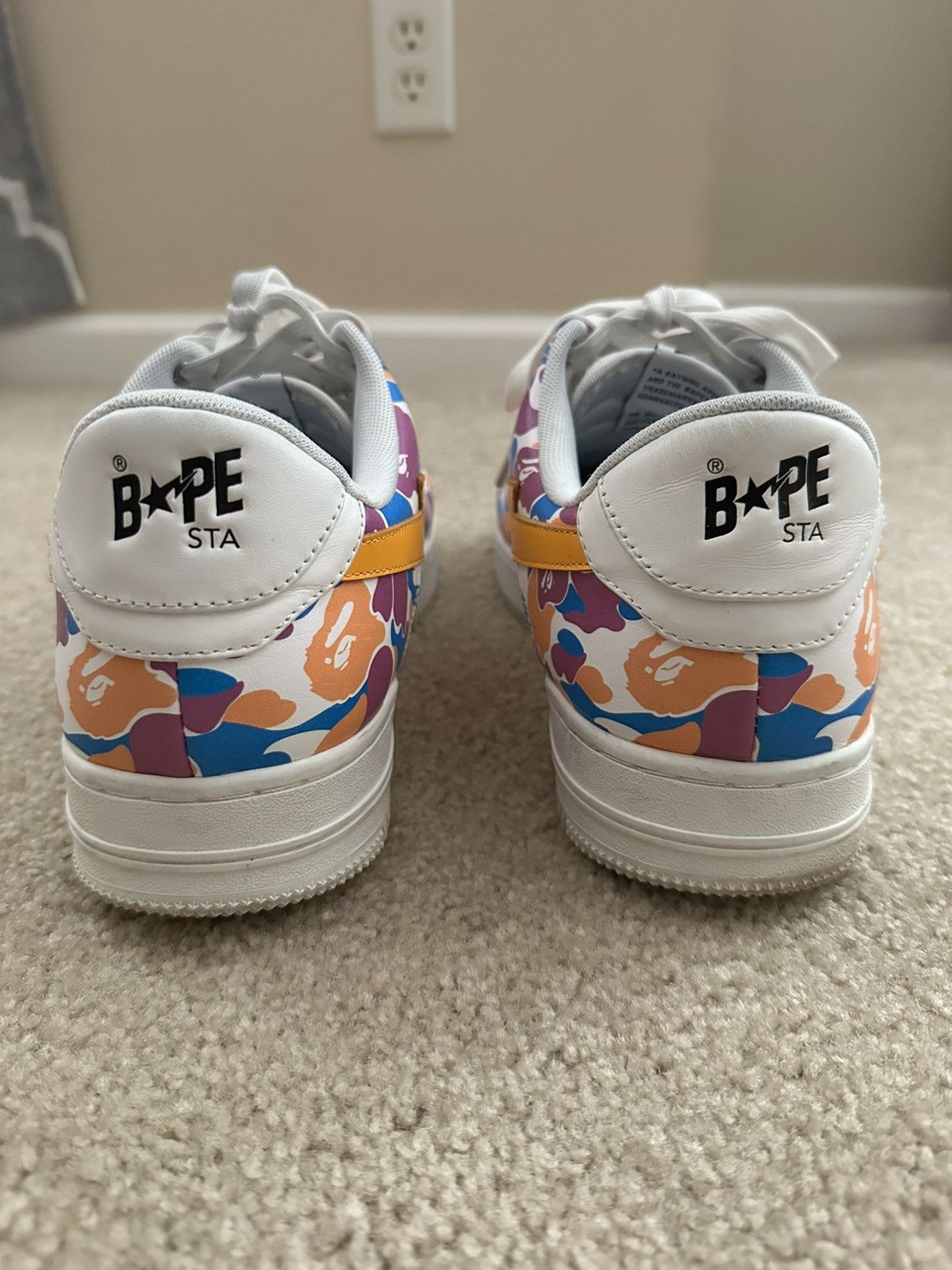 Bape Bapesta “Los Angeles 5th Anniversary” Size US 12 / EU 45 - 4 Thumbnail