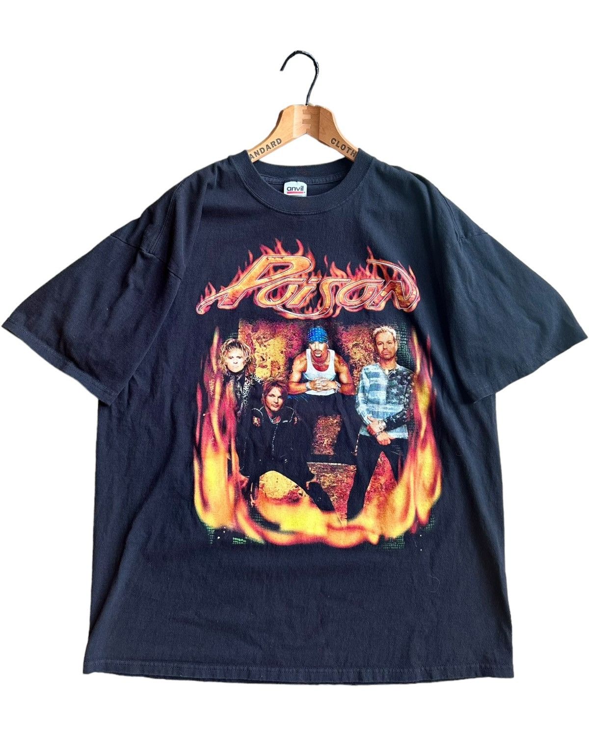 Anvil × Band Tees × Vintage 2004 Poison Concert Tee Size US XL / EU 56 / 4 - 2 Thumbnail