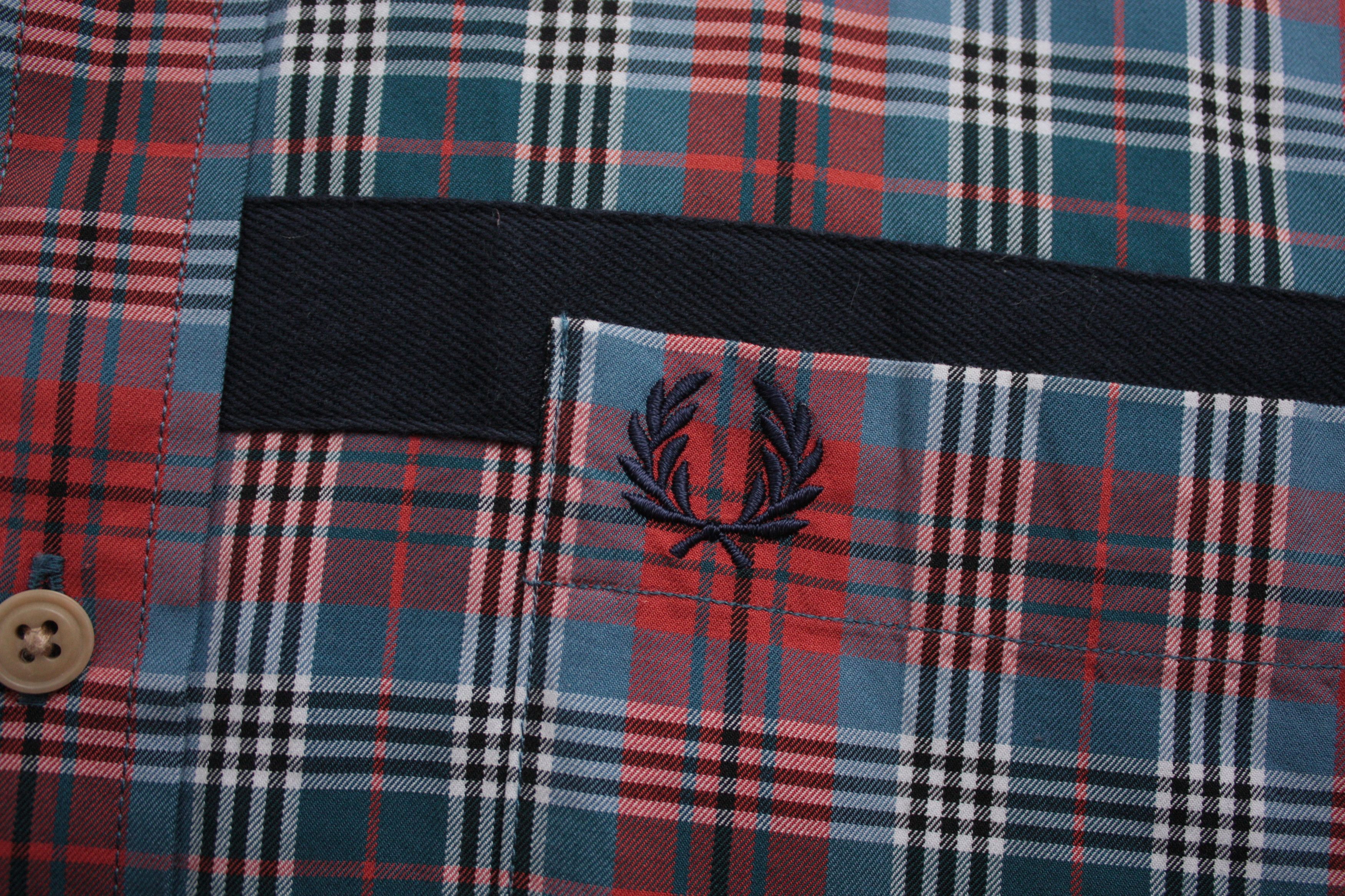 Fred Perry Fred Perry Checkered Long Sleeve Shirt Men's Large Size US L / EU 52-54 / 3 - 5 Thumbnail
