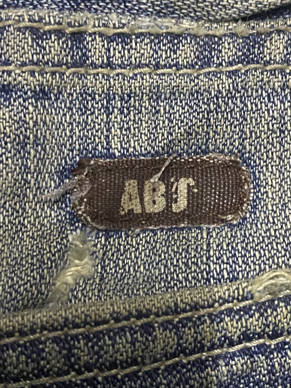Absolut Joy Vintage Y2K Absolut Joy Mud Wash Distressed Loose Jeans Size US 35 - 12 Thumbnail
