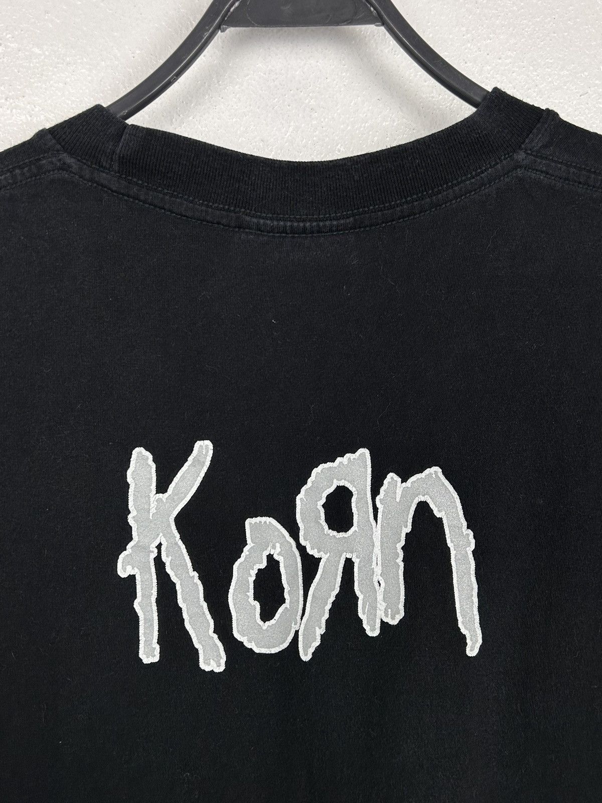 Band Tees Vintage Korn Nu-Metal Band Bootleg Single Stitch T-Shirt Size US L / EU 52-54 / 3 - 7 Thumbnail