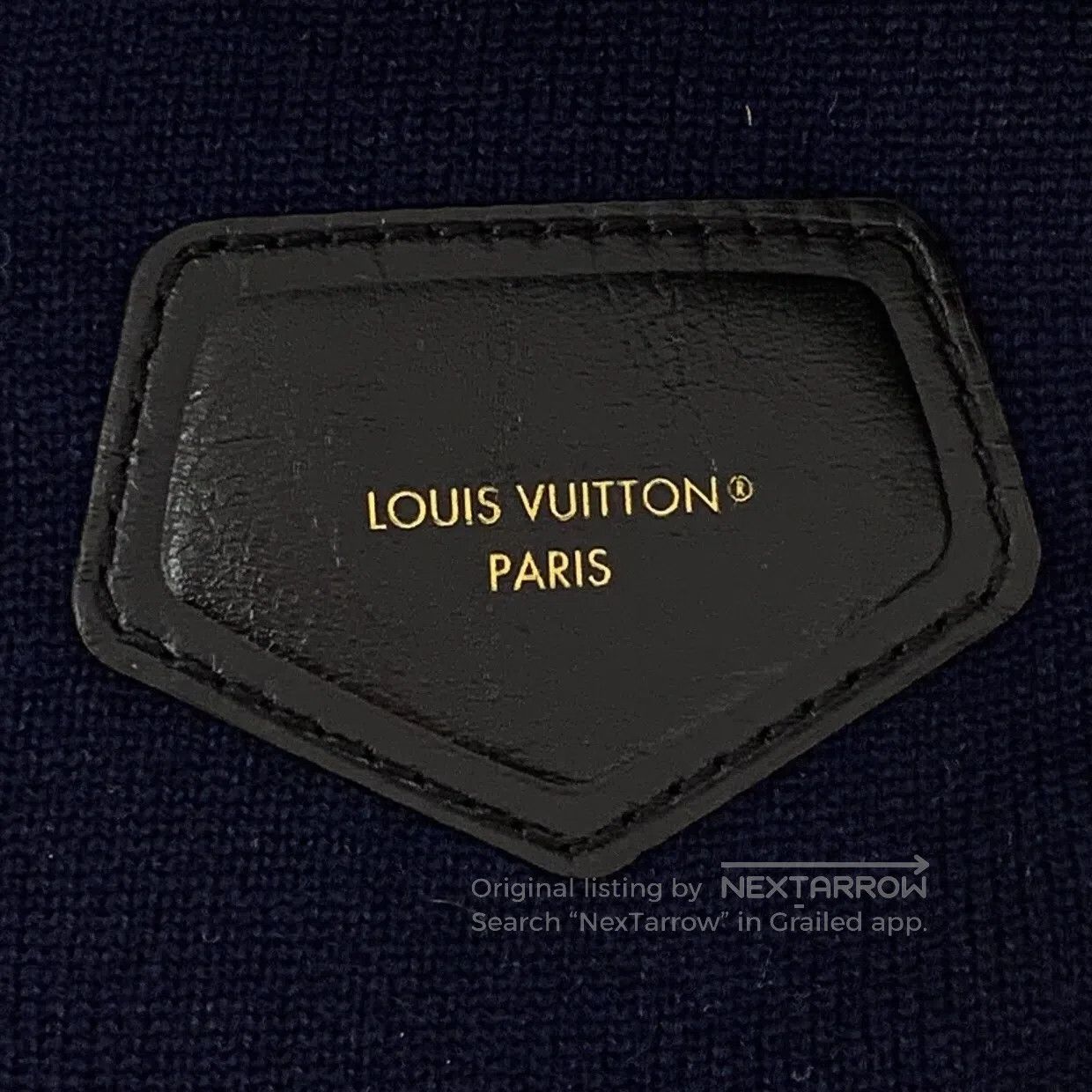 Louis Vuitton Louis Vuitton size XS Dark Blue Sheep Leather Patchwork Zi Size 25" / US 0 / IT 36 - 5 Thumbnail
