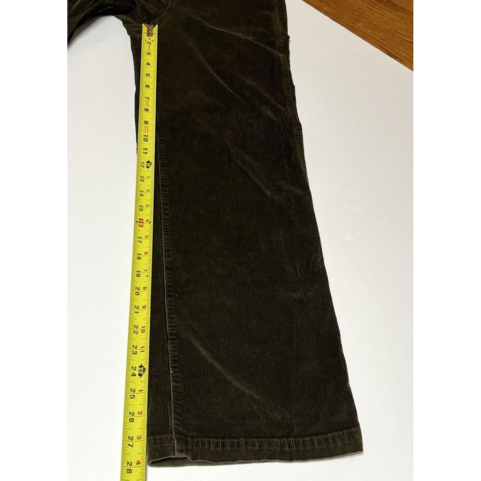 Madewell Madewell Emmett Wide Leg Corduroy Pants Women’s Size 25x28 Brown Size 42" / US 20 - 5 Thumbnail