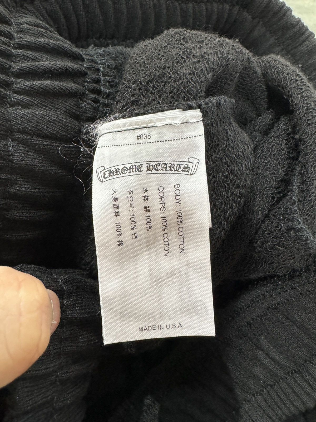 Chrome Hearts Chrome Hearts Stay Fast Sweat Pants rare L 32 34 36 jeans Size US 32 / EU 48 - 9 Thumbnail