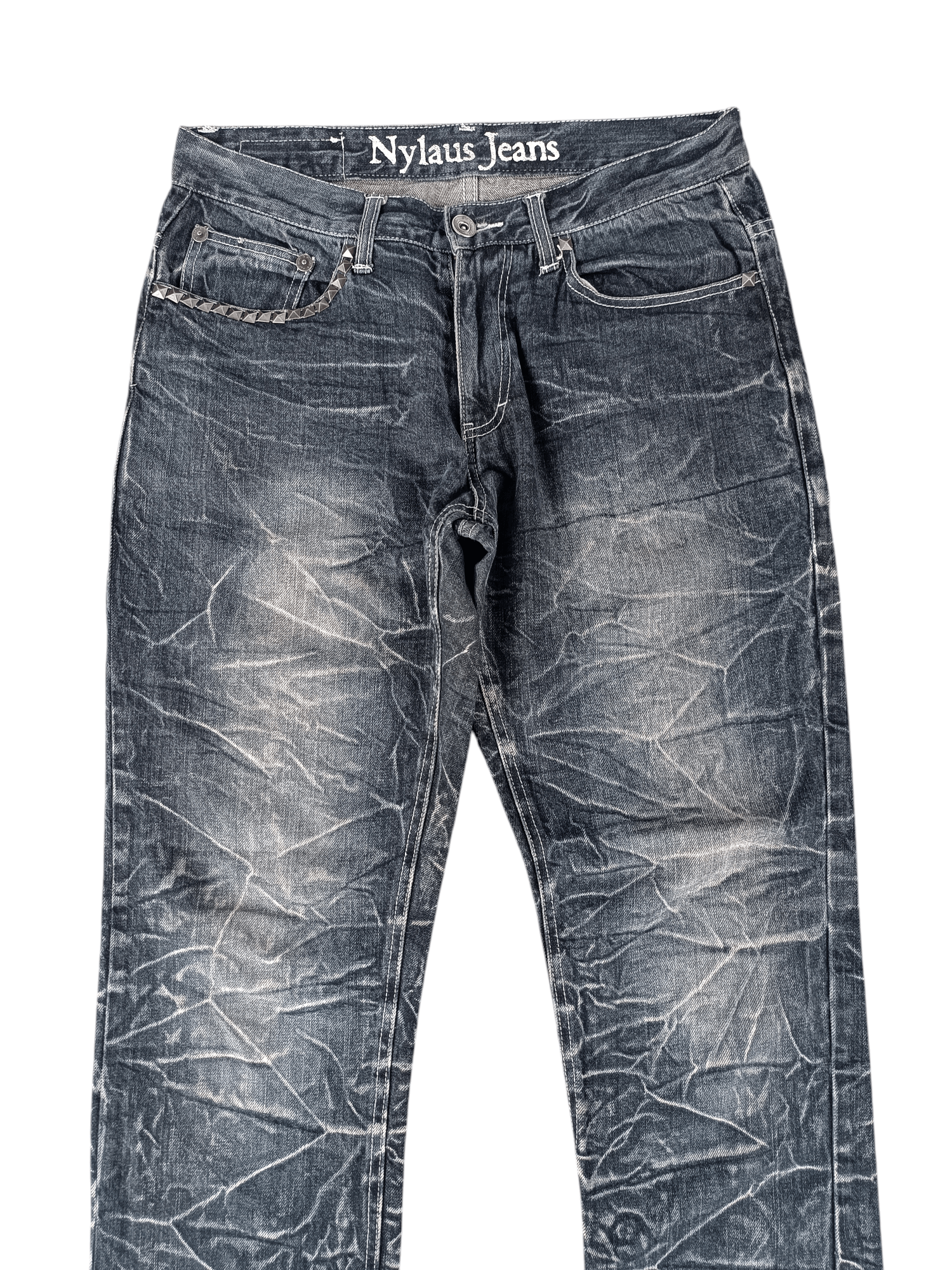 Hysteric Glamour Nylaus Japan Claw Mark Tassel Stud Jeans Size US 32 / EU 48 - 5 Thumbnail