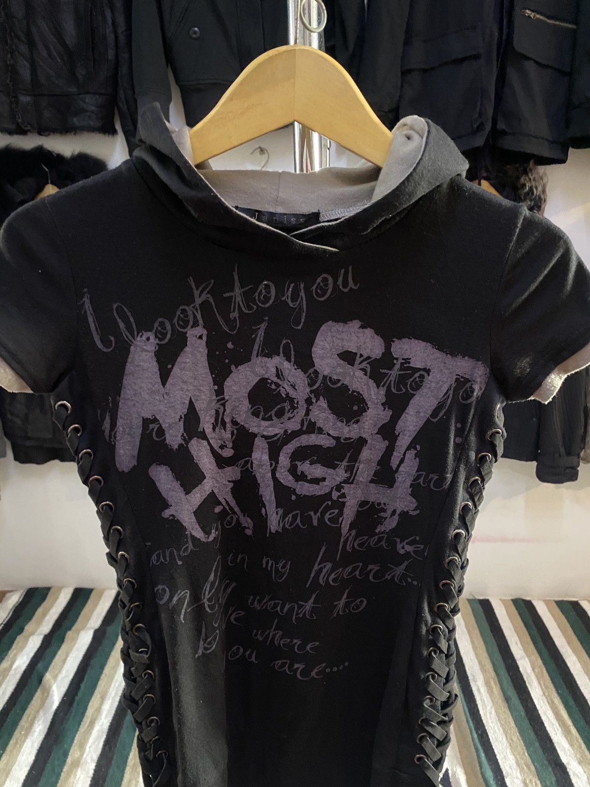 Hysteric Glamour Japanese Most High short sleeve Hoodie Tee Shirt Size US M / EU 48-50 / 2 - 4 Thumbnail