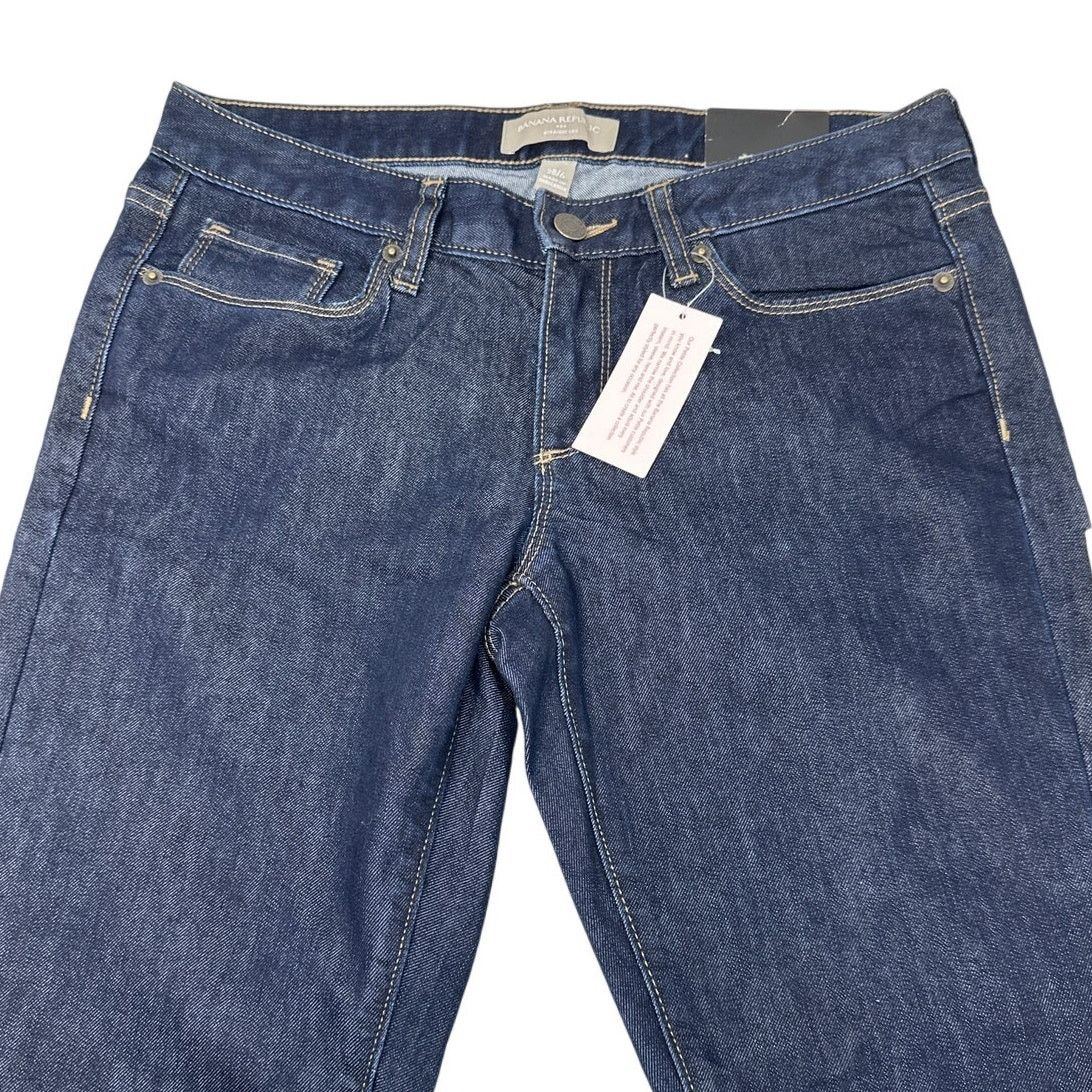 Banana Republic Banana Republic Straight Leg Dark Wash Jeans 28/6 NWT Size 28" / US 6 / IT 42 - 5 Thumbnail