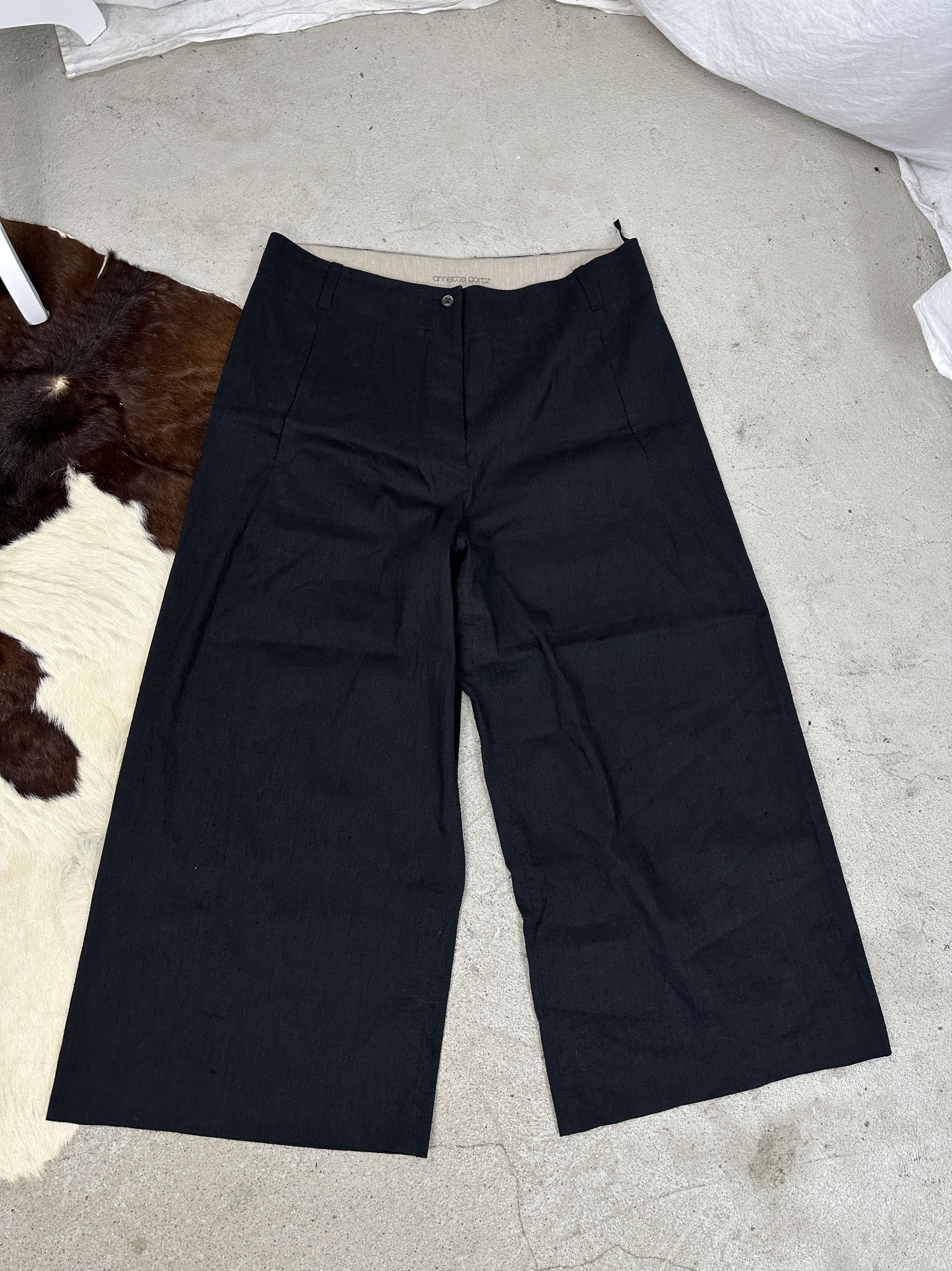 Annette Gortz × Vintage Vintage Avant Garde Casual Wide Leg Anette Gortz Pants 00s Size 27" / US 4 / IT 40 - 3 Thumbnail