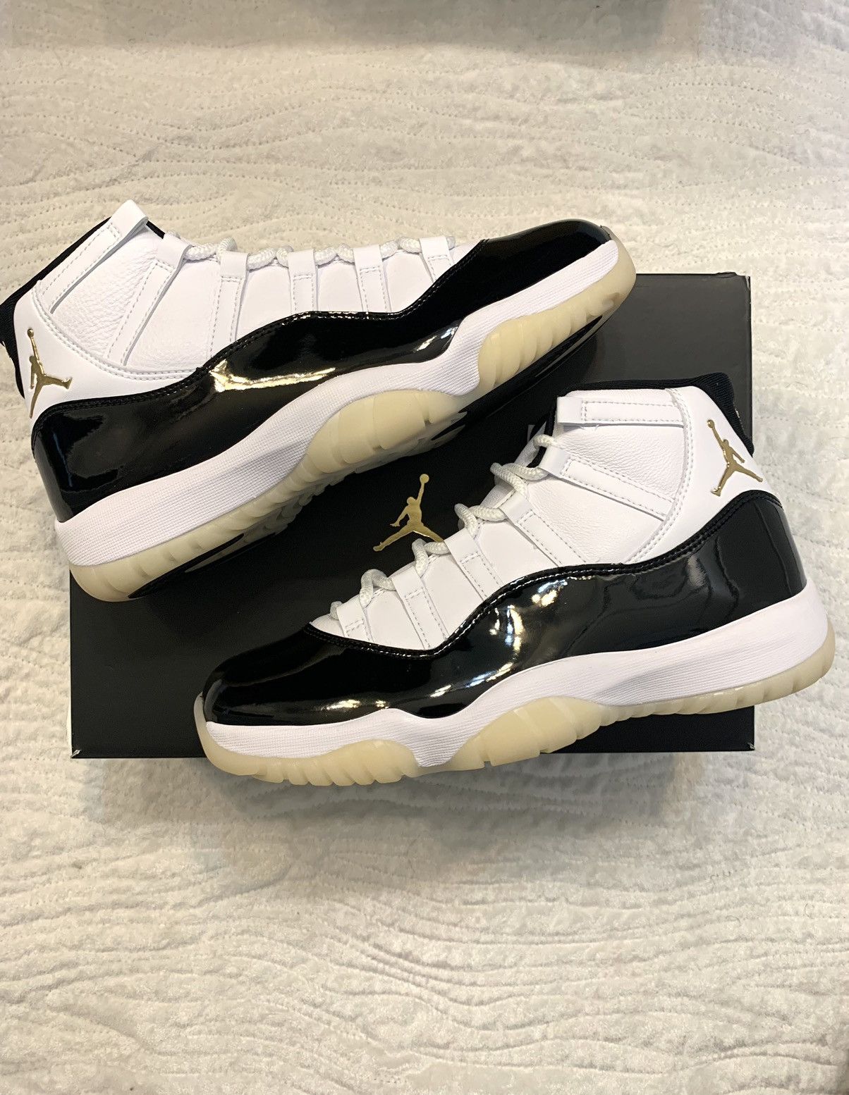 Pre-owned Jordan Nike Jordan 11 Retro “dmp Gratitude” Shoes In White