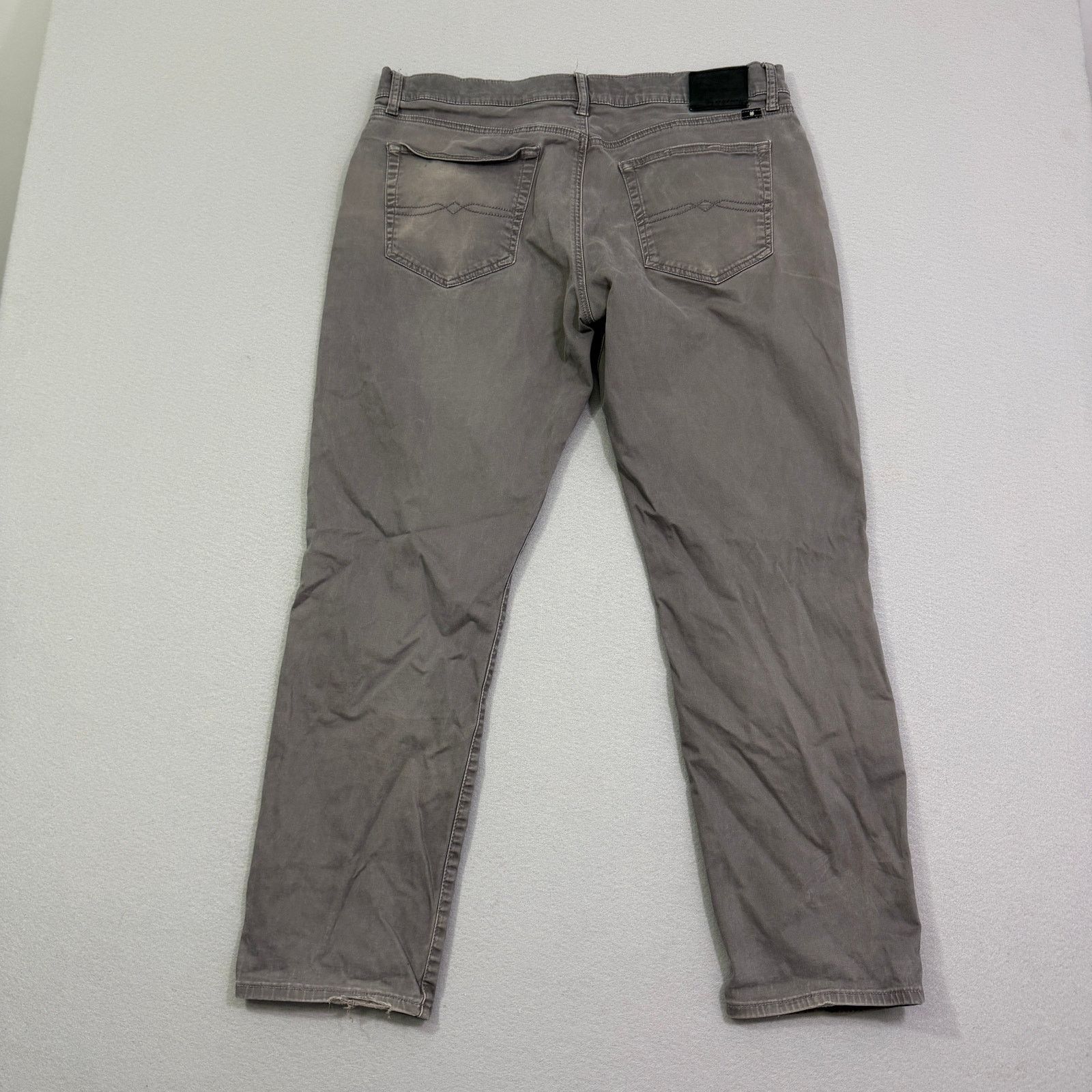 Lucky Brand Lucky Brand 121 Heritage Slim Jeans Men's 36x30 Gray Faded Size US 36 / EU 52 - 9 Thumbnail